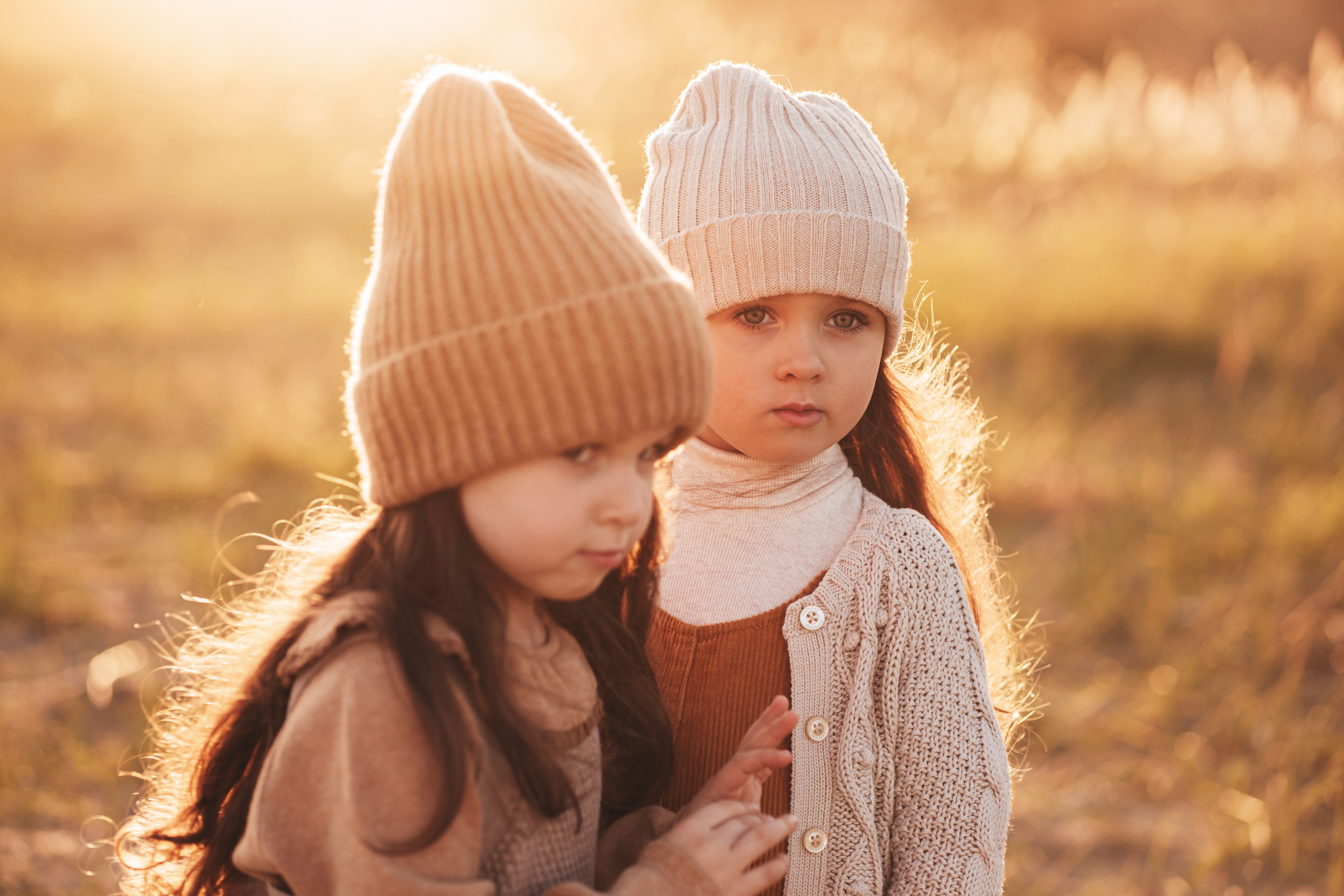 Осенняя прогулка Евы и Юлианы. Семейный фотограф, фотосессия беременности в Новосибирске Кристина Киб