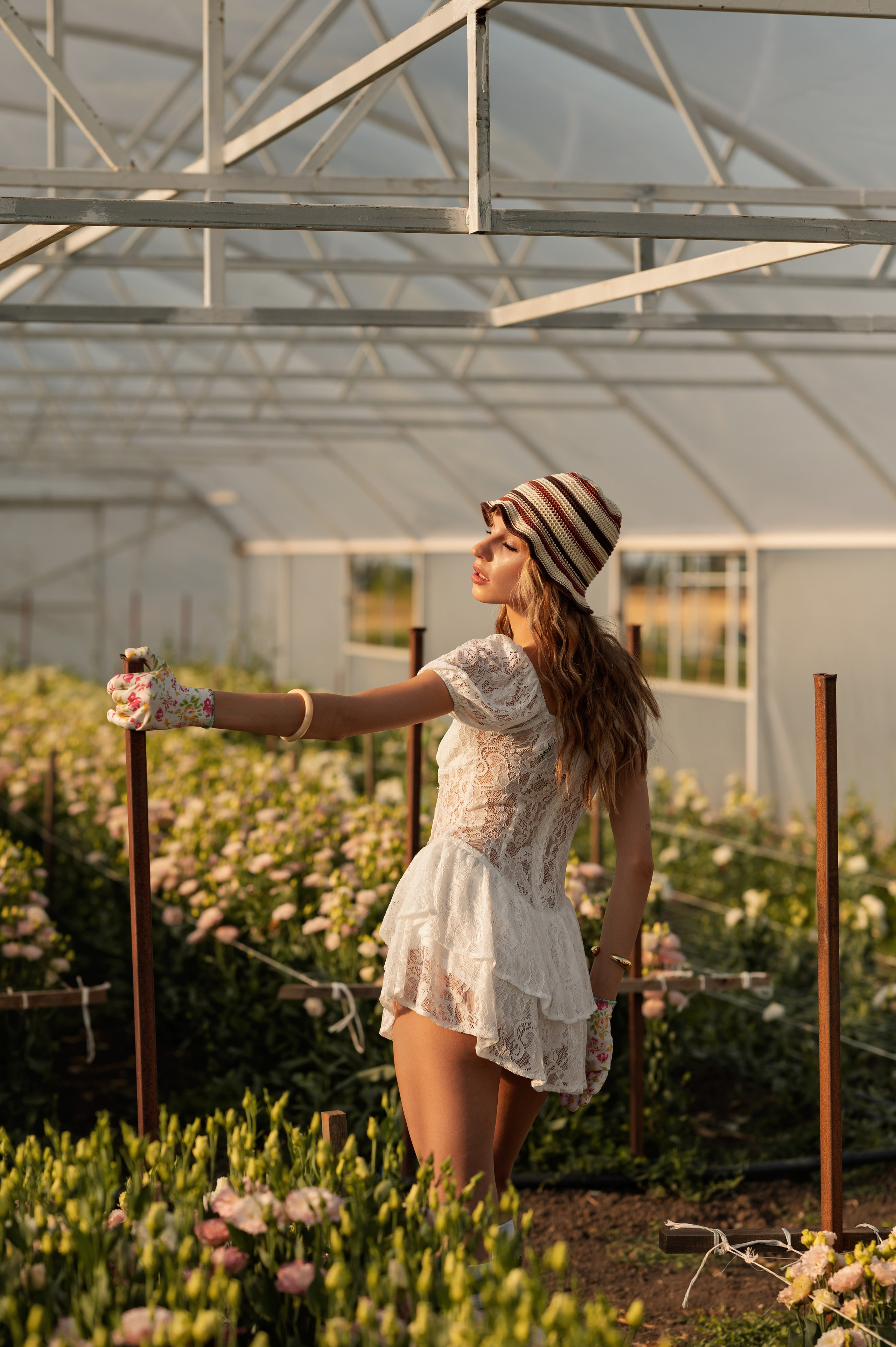 Диана в теплице. Фотограф в Краснодаре Скубицкая Альбина