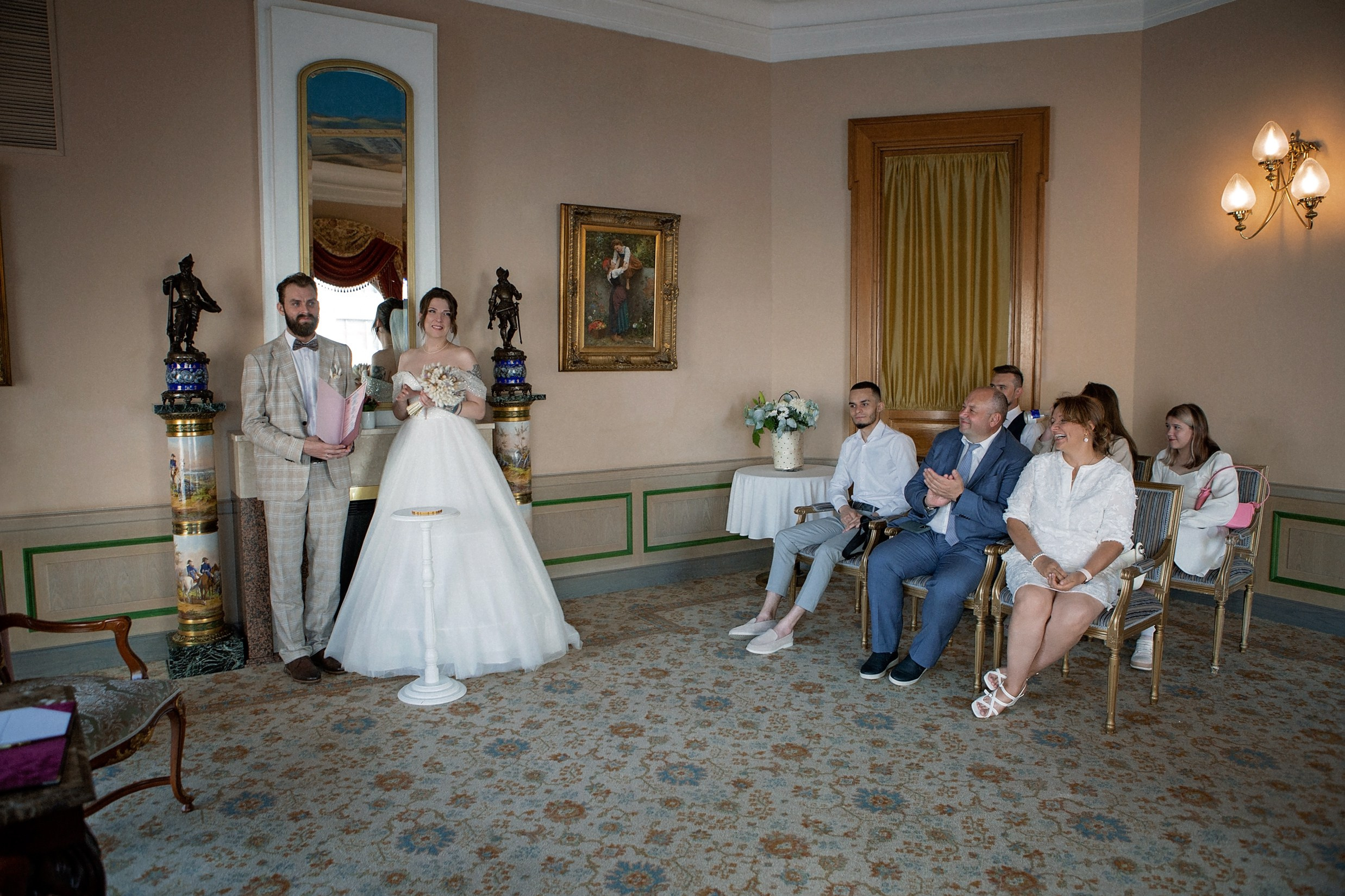 Свадьба с гостями. Свадебный и портретный фотограф Москва