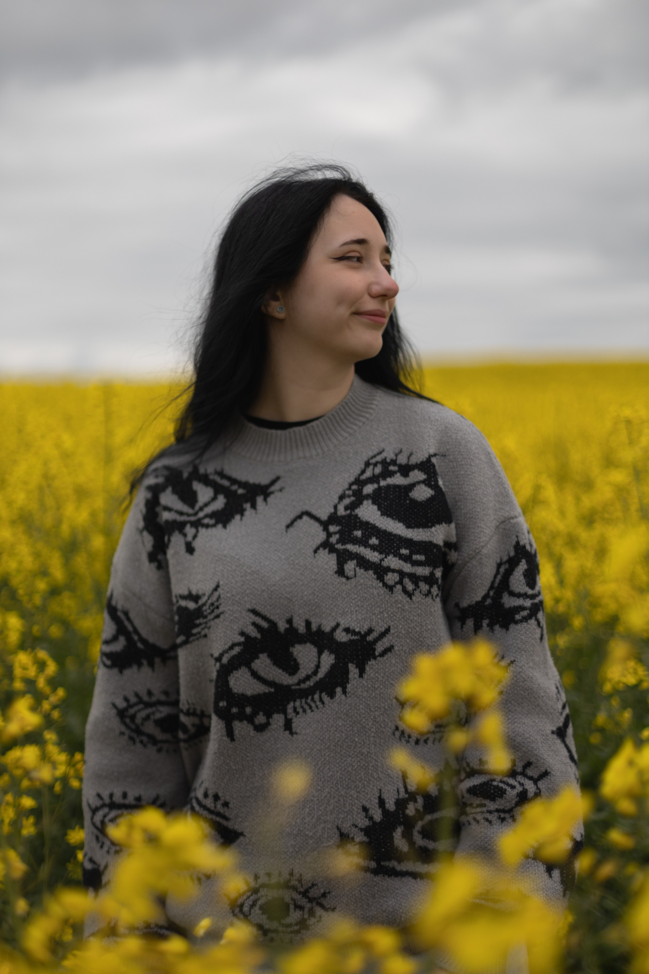 Полина Л — (Рапсовое поле). — Digital Noise —