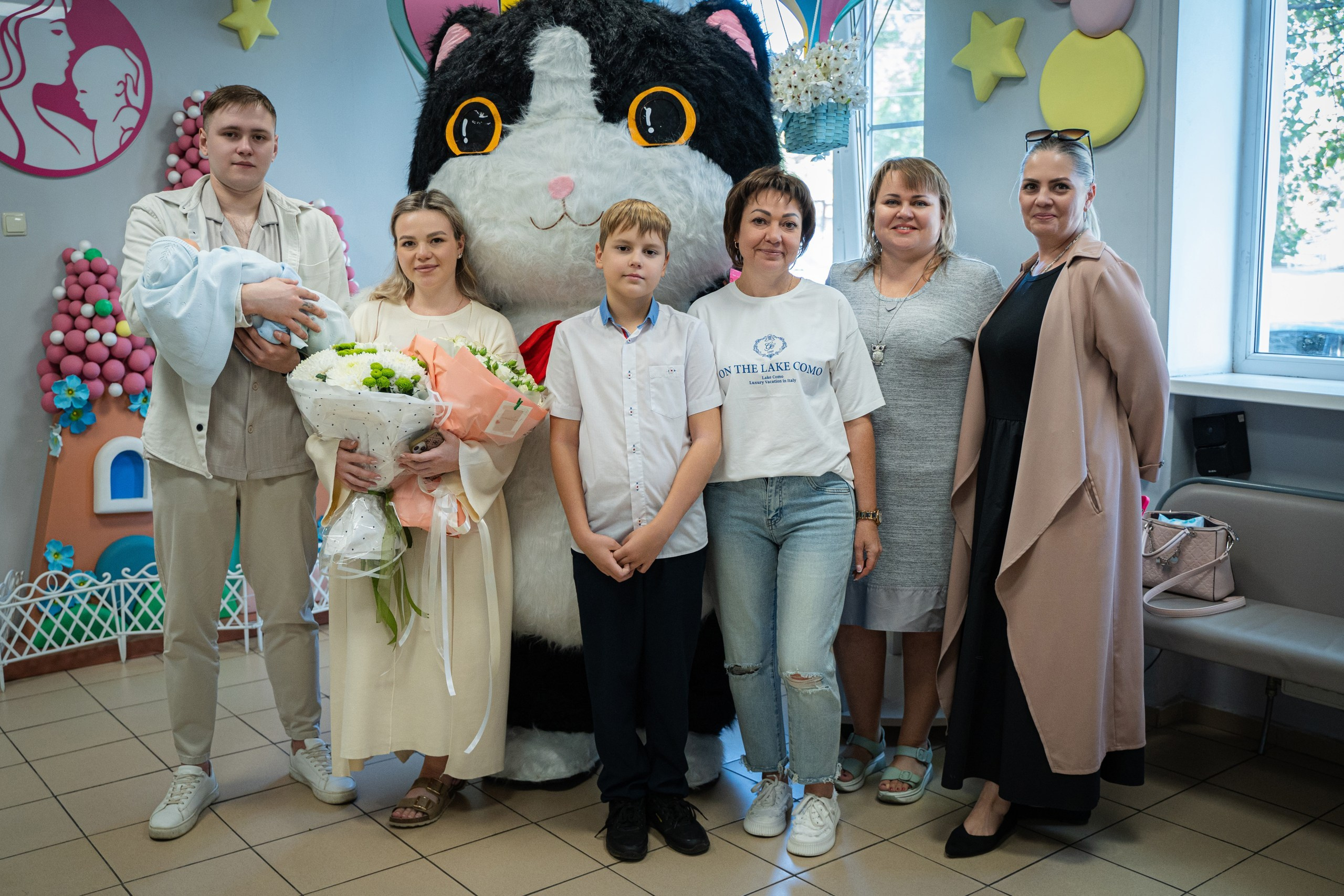 Выписка с роддома. Семейный и детский фотограф в Ростове-на-Дону