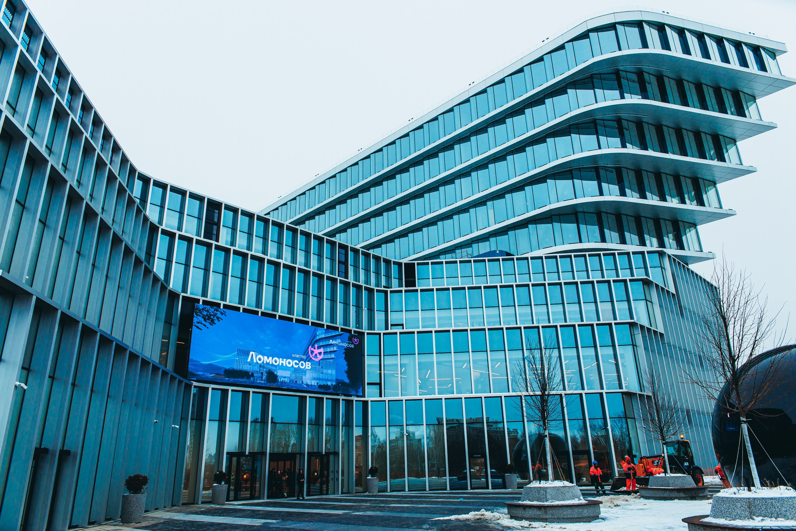 Кластер «Ломоносов» МГУ. Фотограф Ольга Эмбер