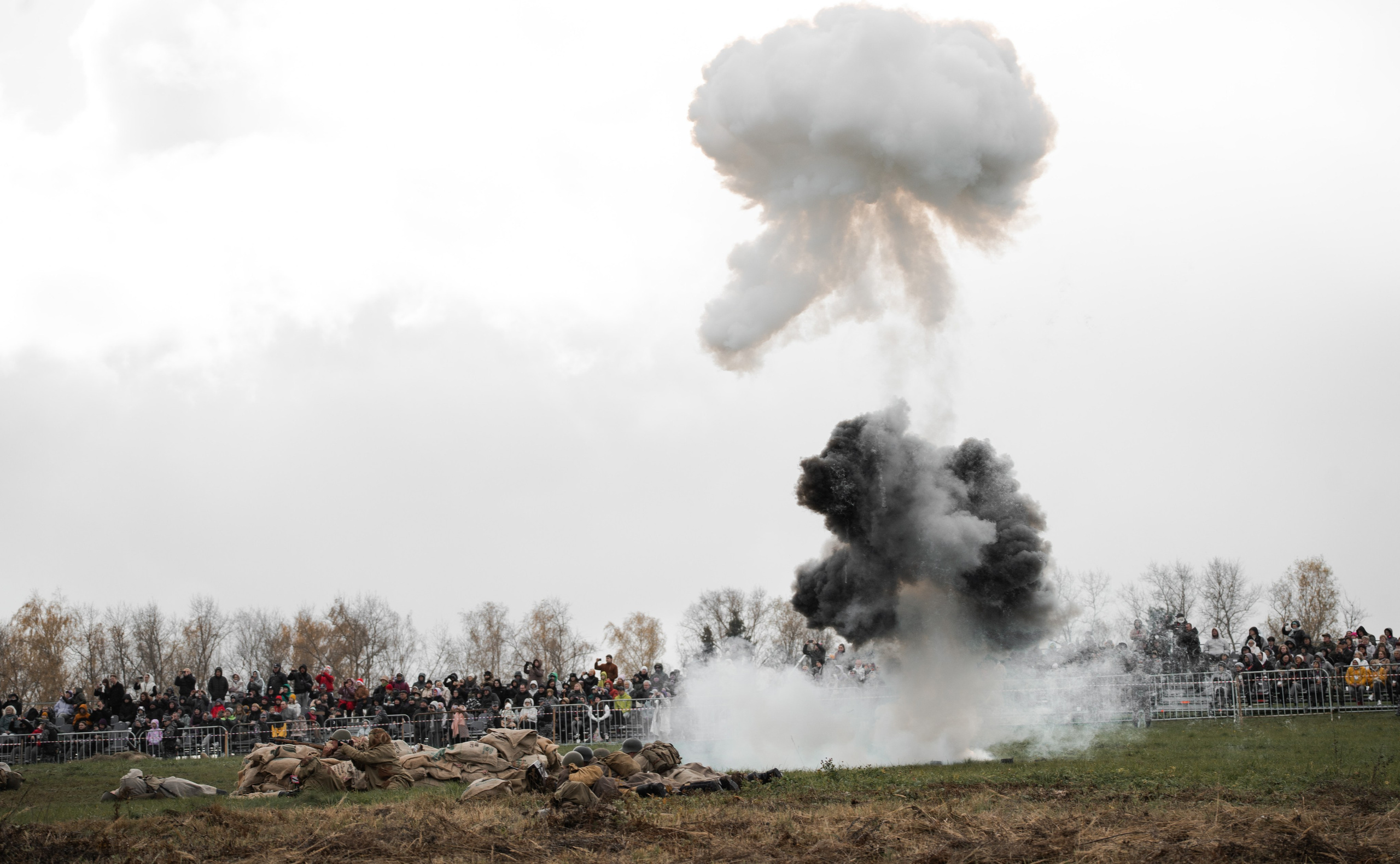 «Москва за нами» — реконструкция битвы в Подмосковье, п. Бородино. Свадебный фотограф Виктория Баталина
