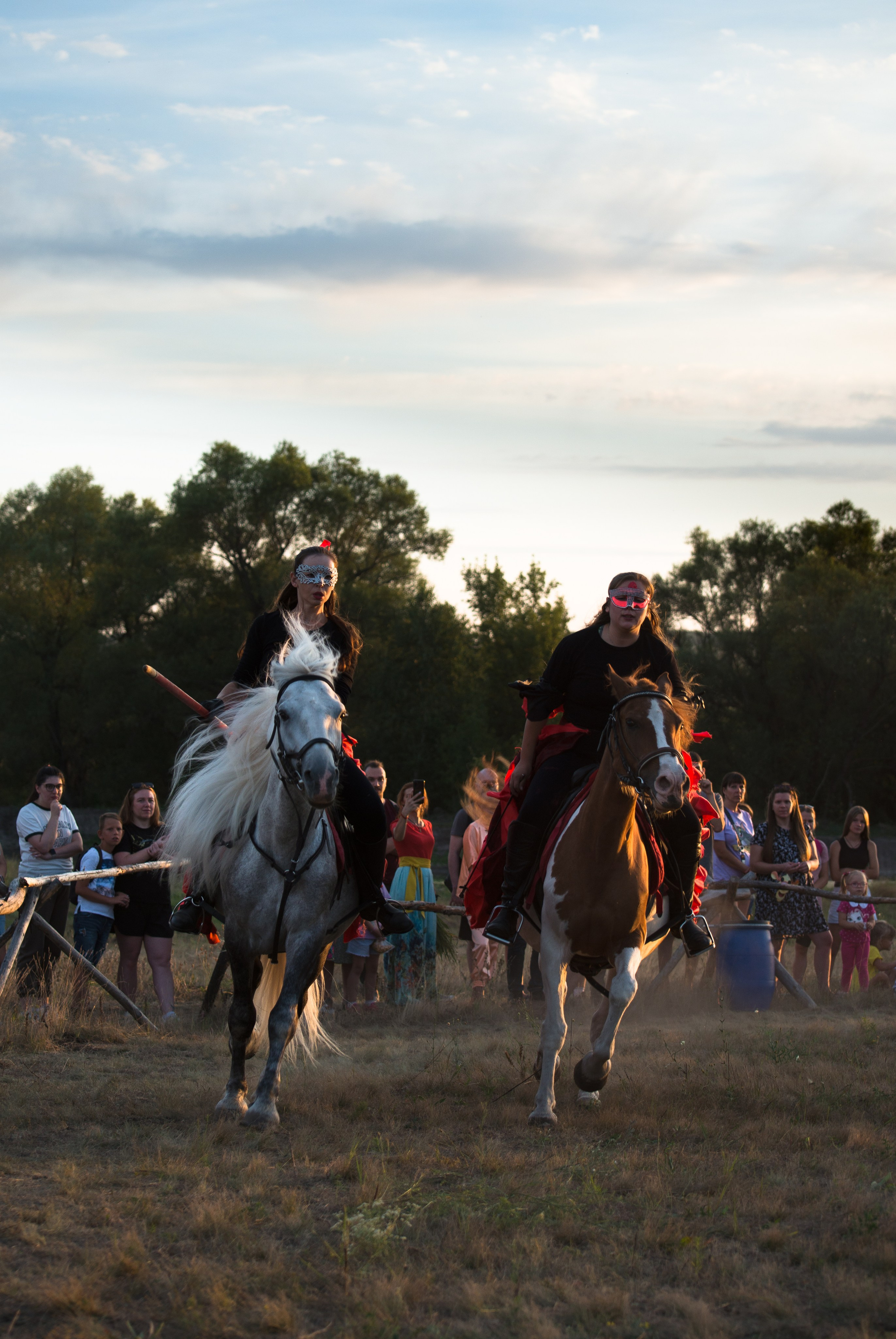Карнавал Догвинтер. Конный фотограф в Саратове Юлия Иванова