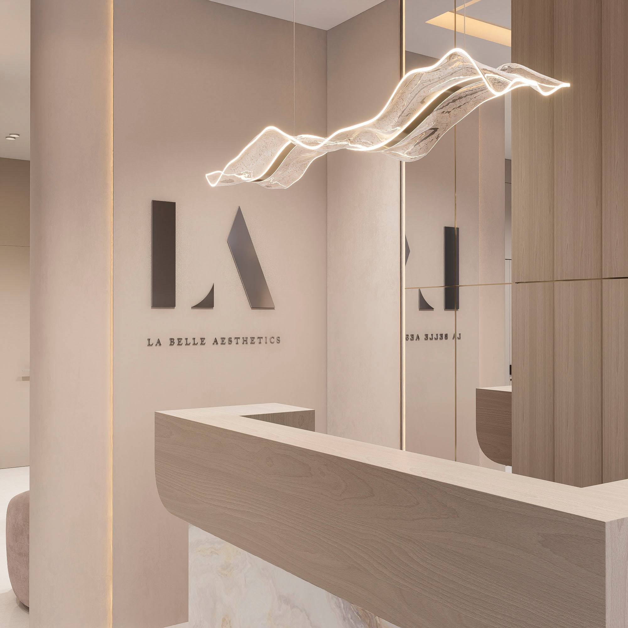 LA BELLE AESTHETICS WEB. Архитектурно-дизайнерское бюро ROOMS