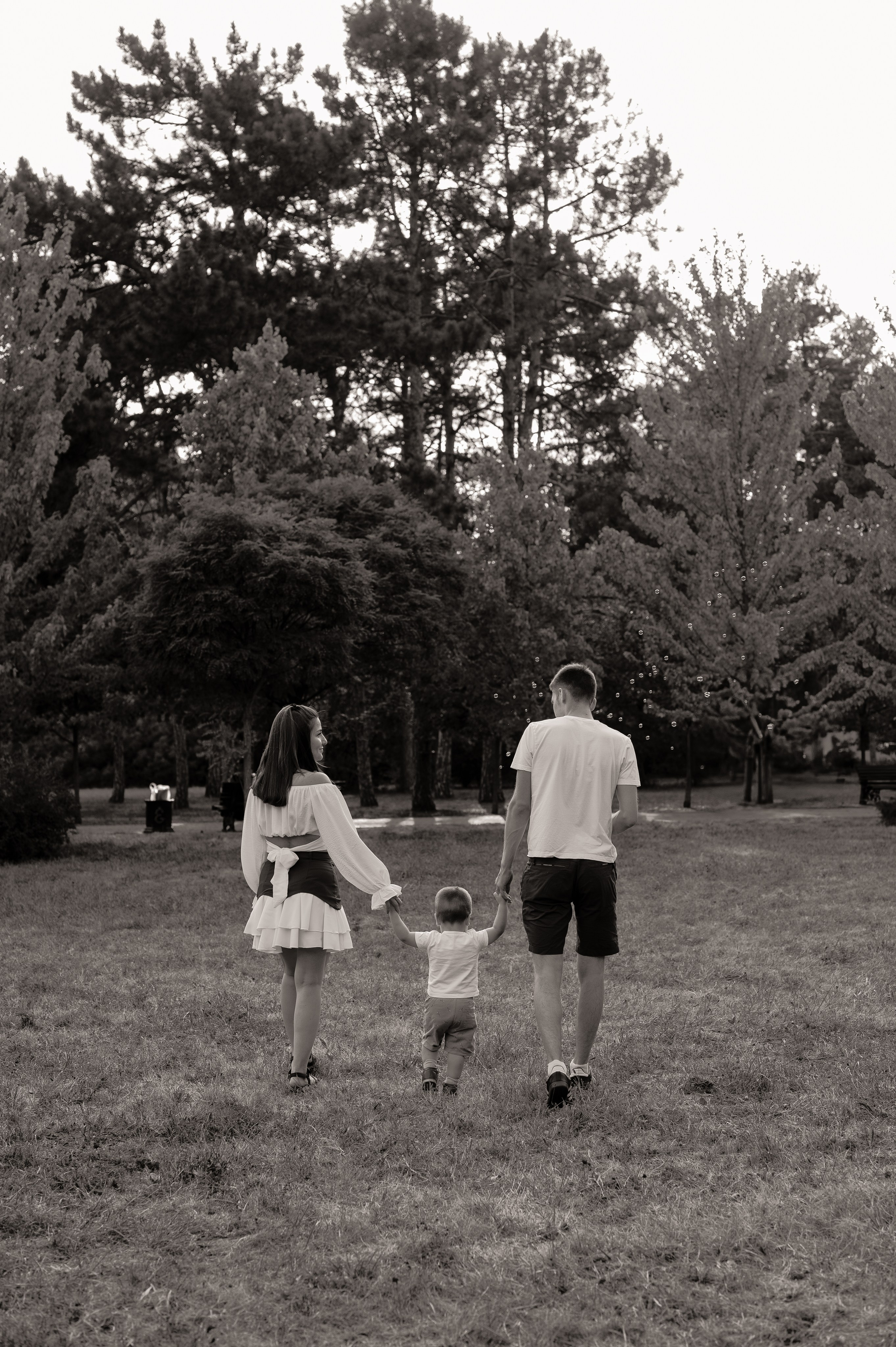 Летняя семейная фотосессия в парке. Свадебный и семейный фотограф в Краснодаре Алина Мельник