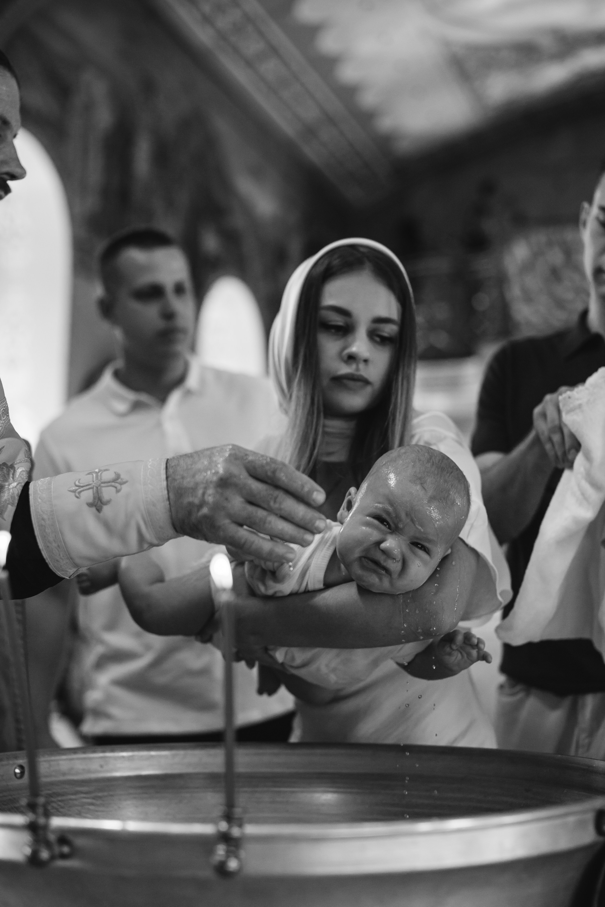 Крещение Мирона. Семейный фотограф в Волгодонске Краченцева Анна