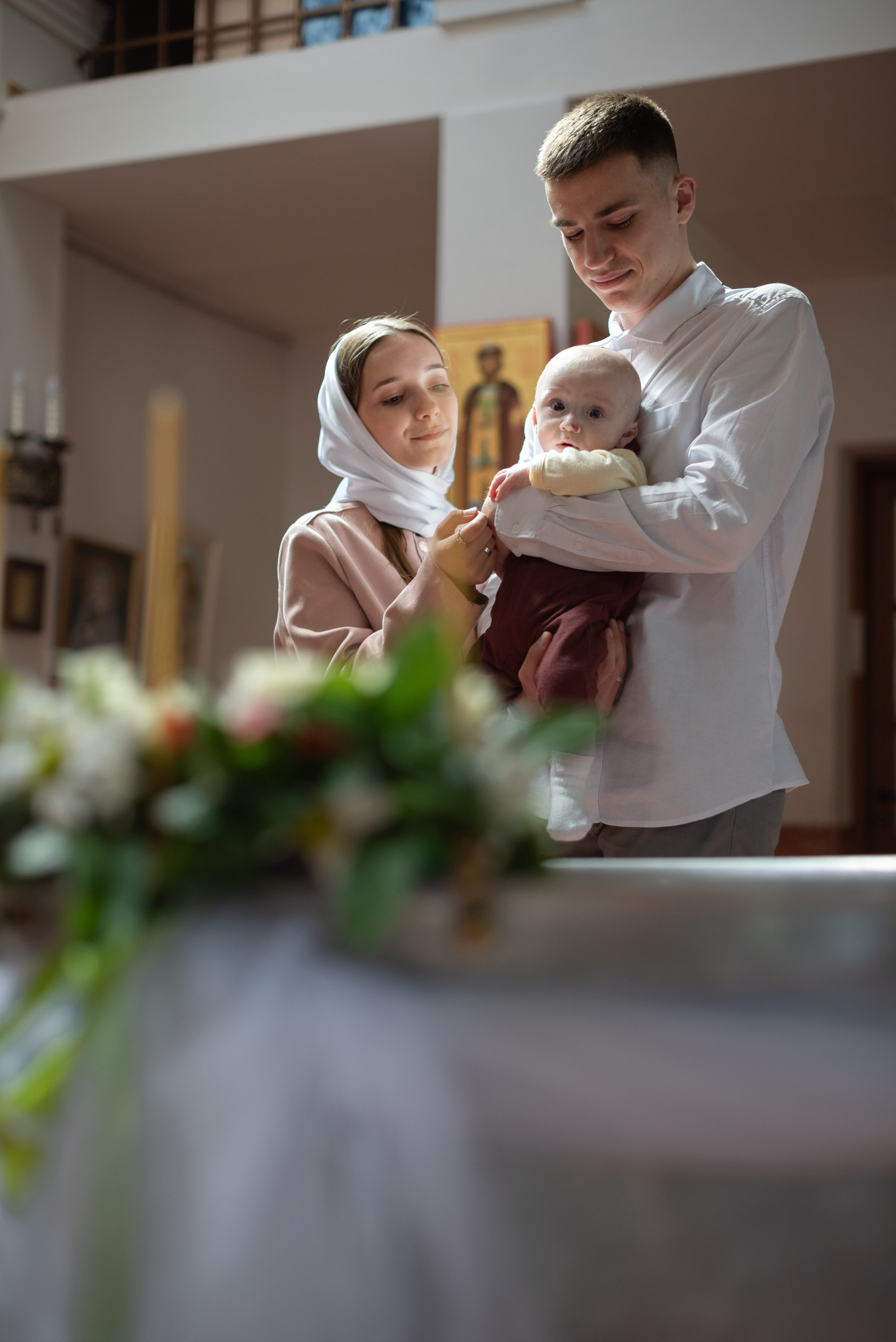 Крещение Иллариона. Фотограф Крещения и Венчания. Минск и другие города. Почтенная Наташа