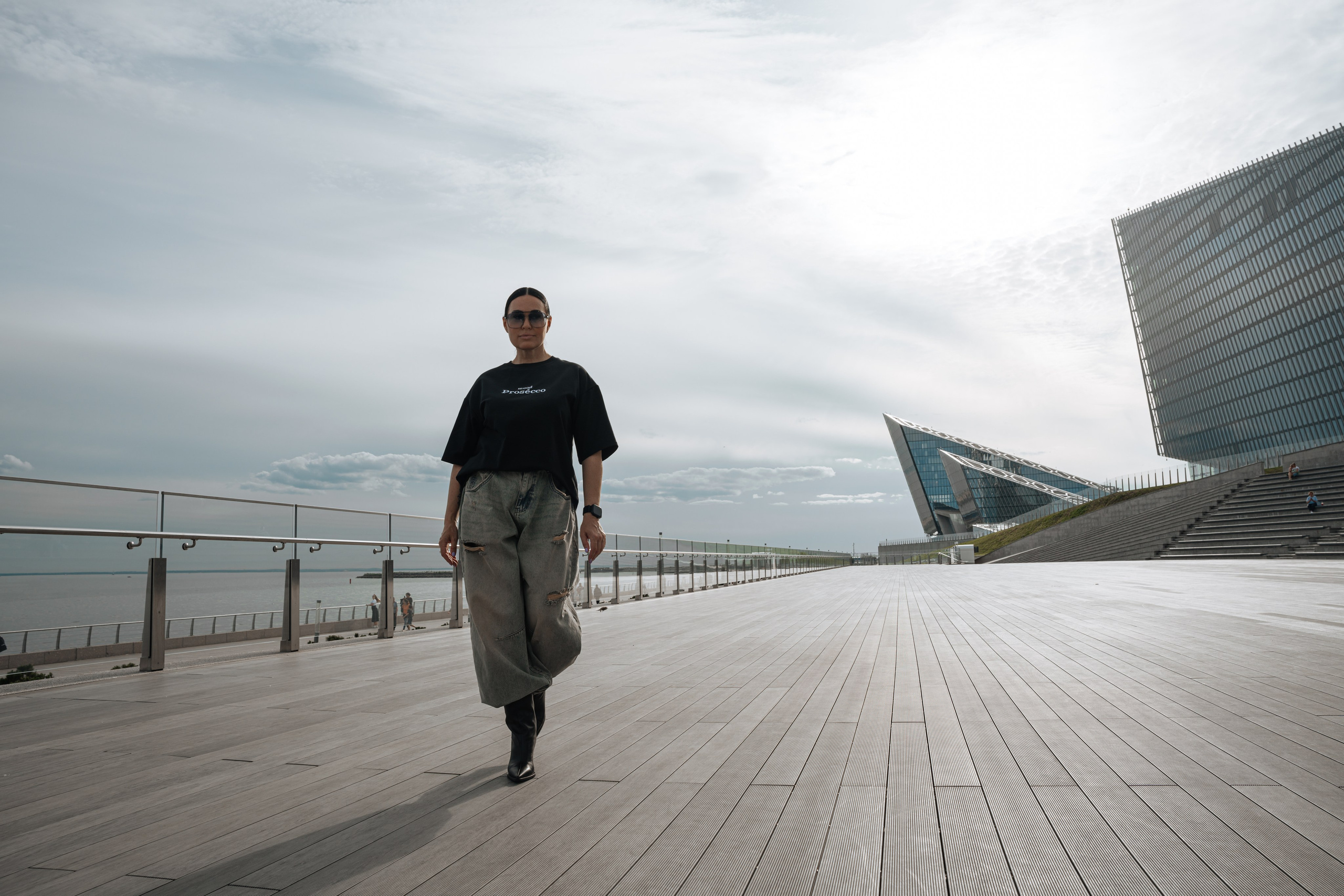 Елена. Лахта центр. Портретный фотограф в Санкт-Петербурге Дмитриева Наталия