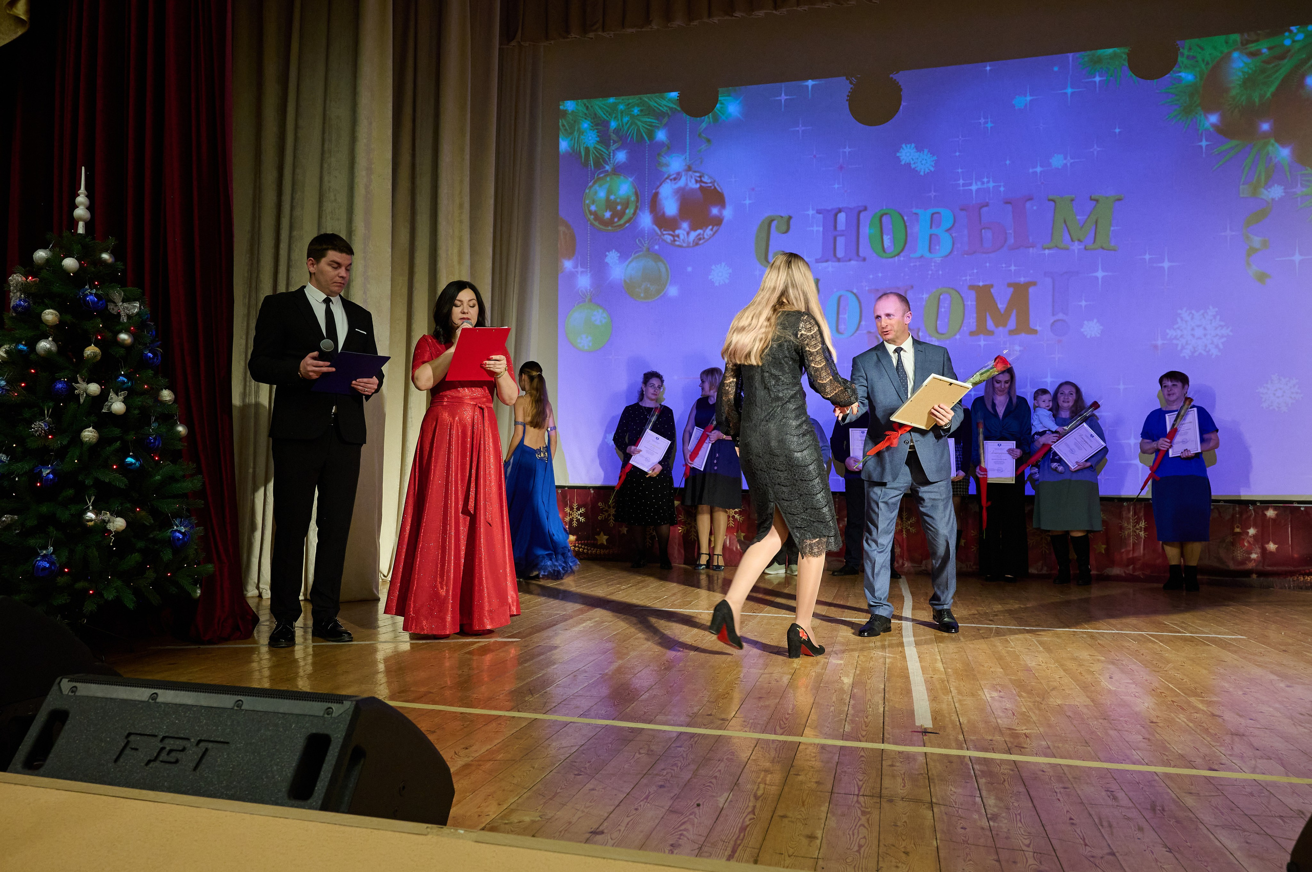 Новогодний концерт. Жизнь курорта Кабардинка в фотографиях