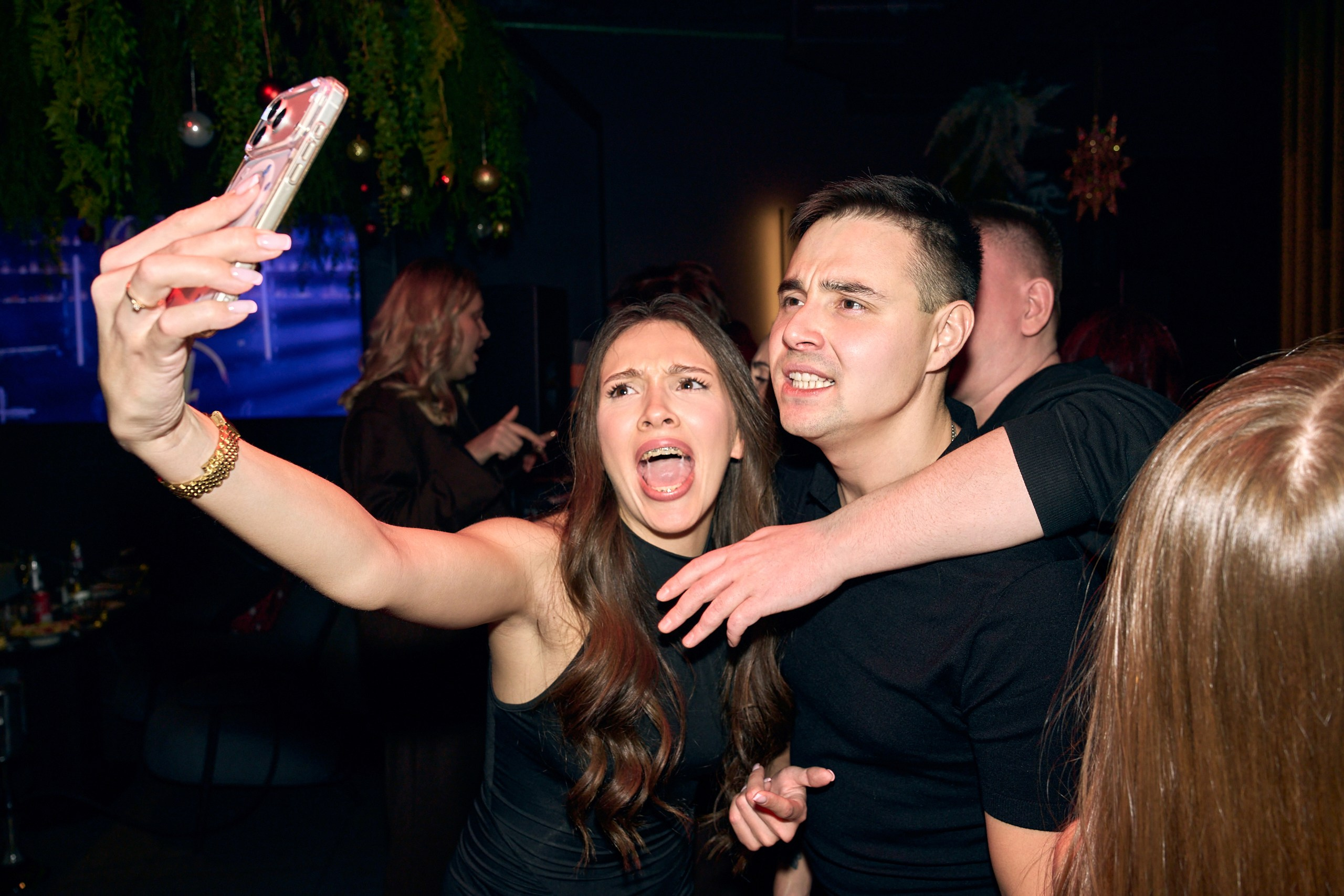 Новогодняя ночь в Мята Platinum. Контент-фотограф в Москве Тима Забабурин