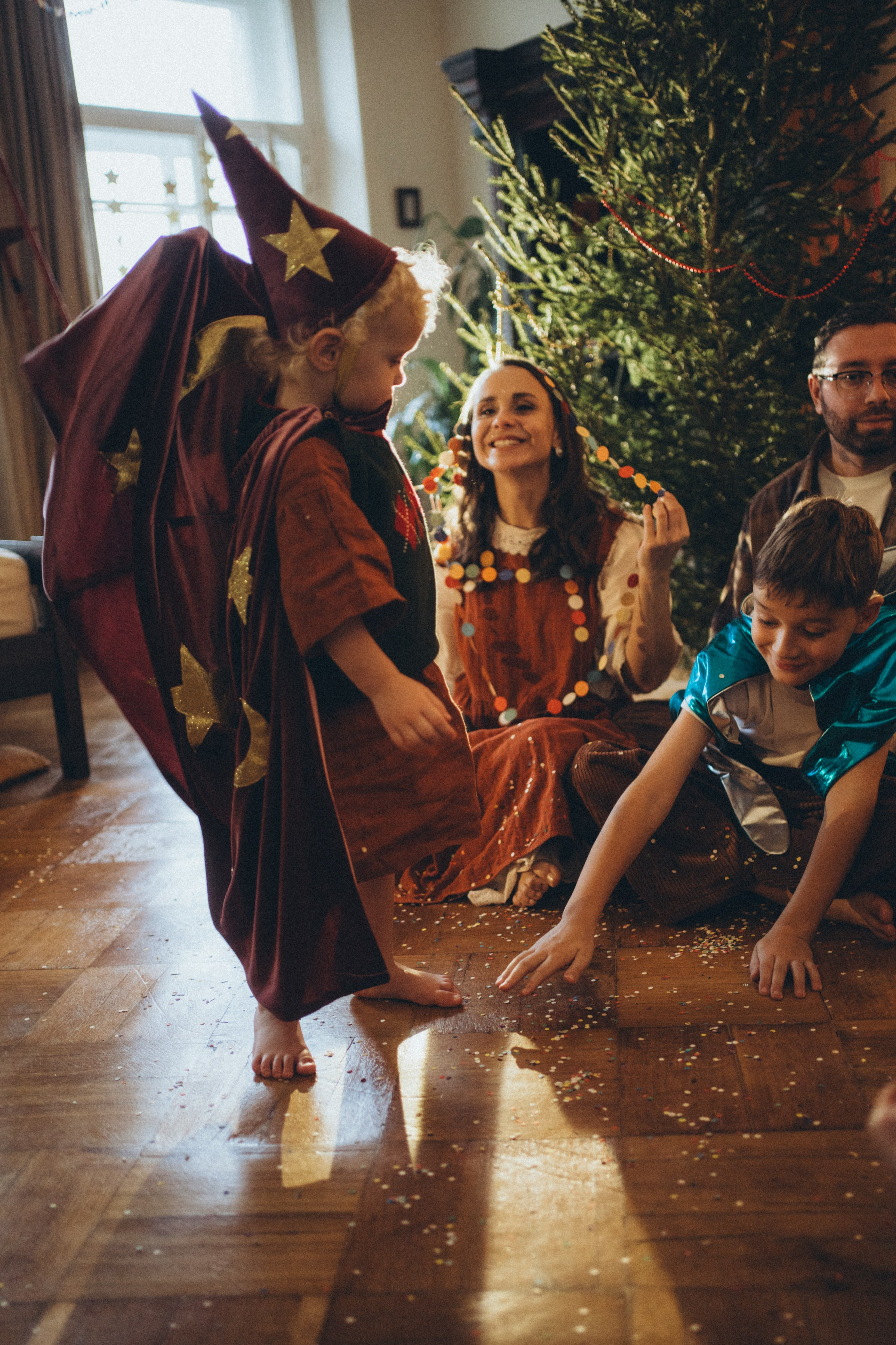 Новогодний карнавал. Семейный и детский фотограф и видеограф в Москве, Серпухове и Тарусе Валерия Сорокина