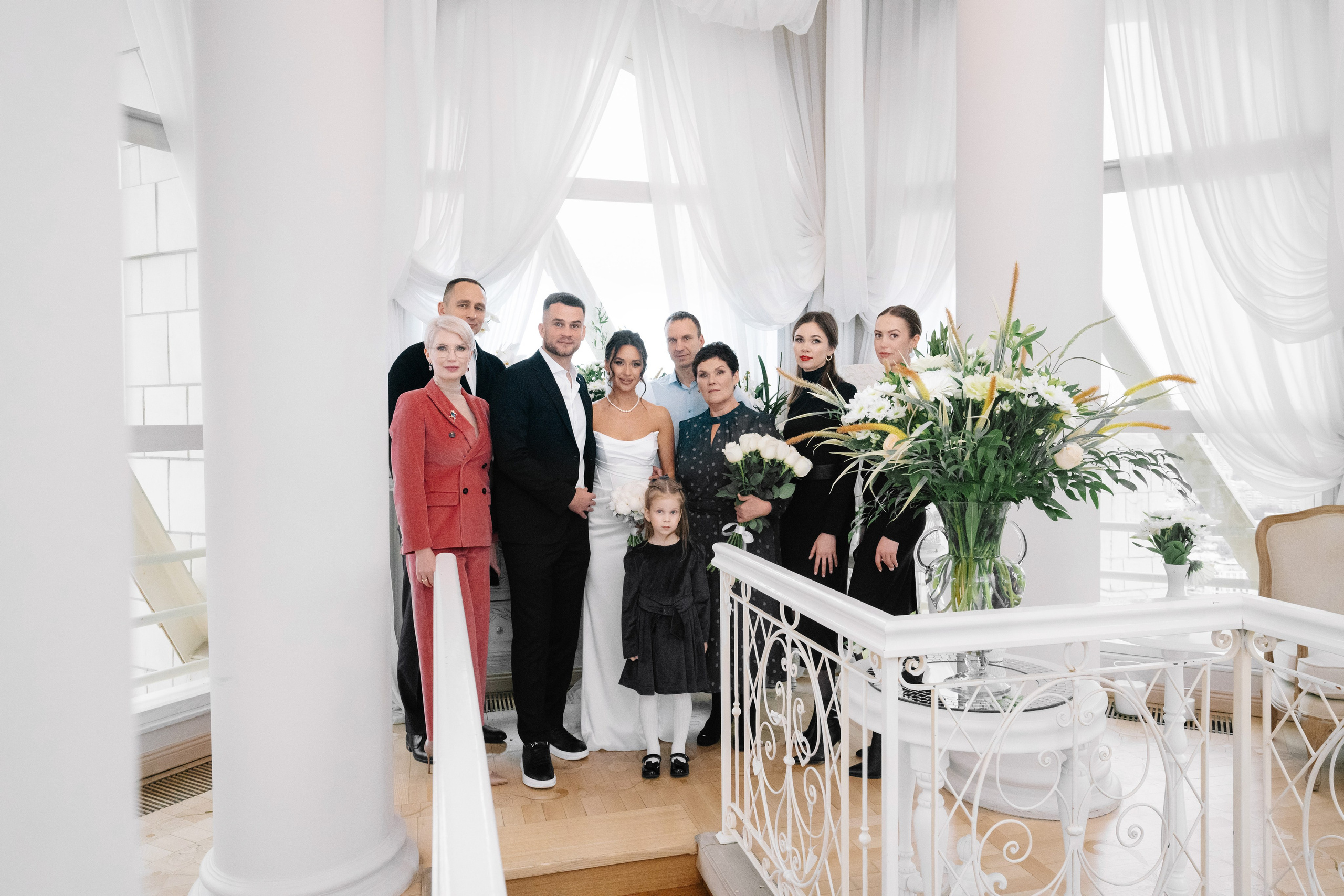 Свадебная фотосессия в отеле Plaza Garden Moscow WTC