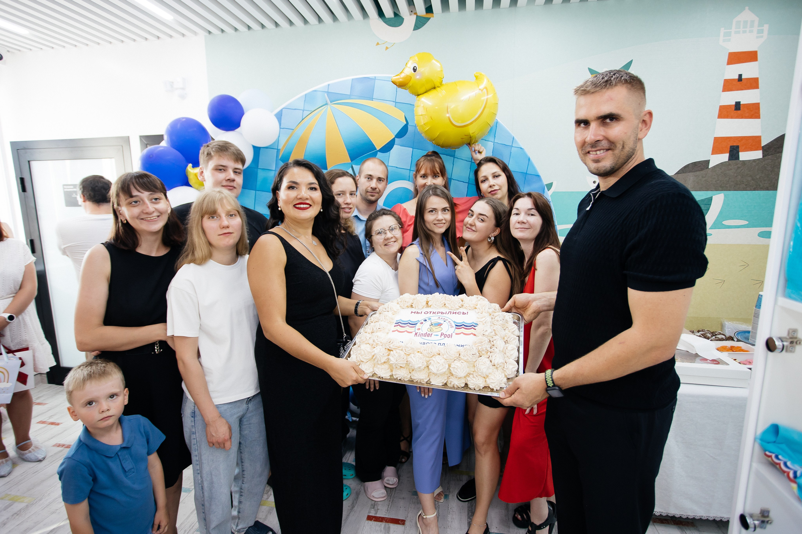 Открытие бассейна. Фотограф в Иркутске