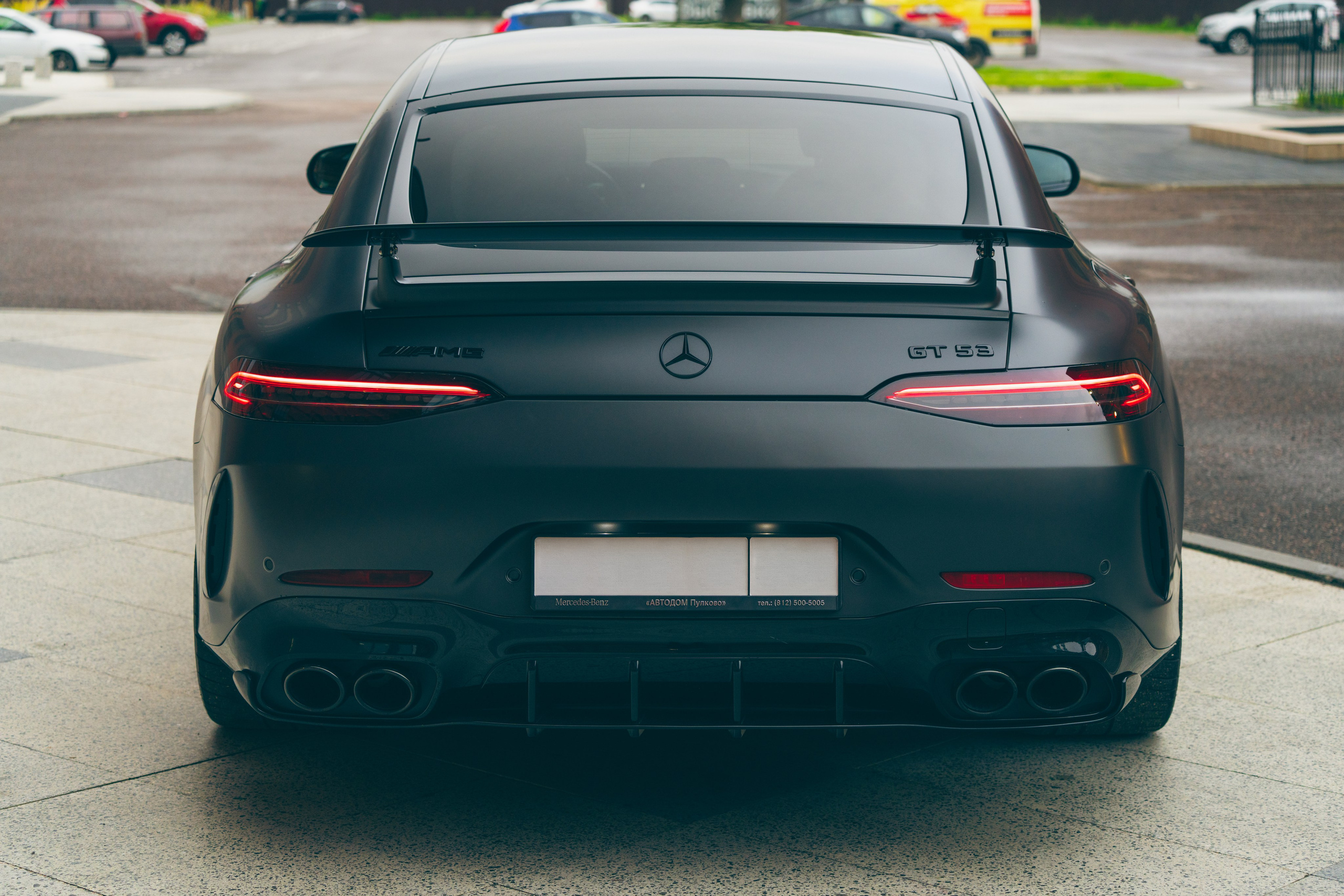 Mercedes-Benz AMG GT 53. Автомобильный фотограф в Санкт-Петербурге