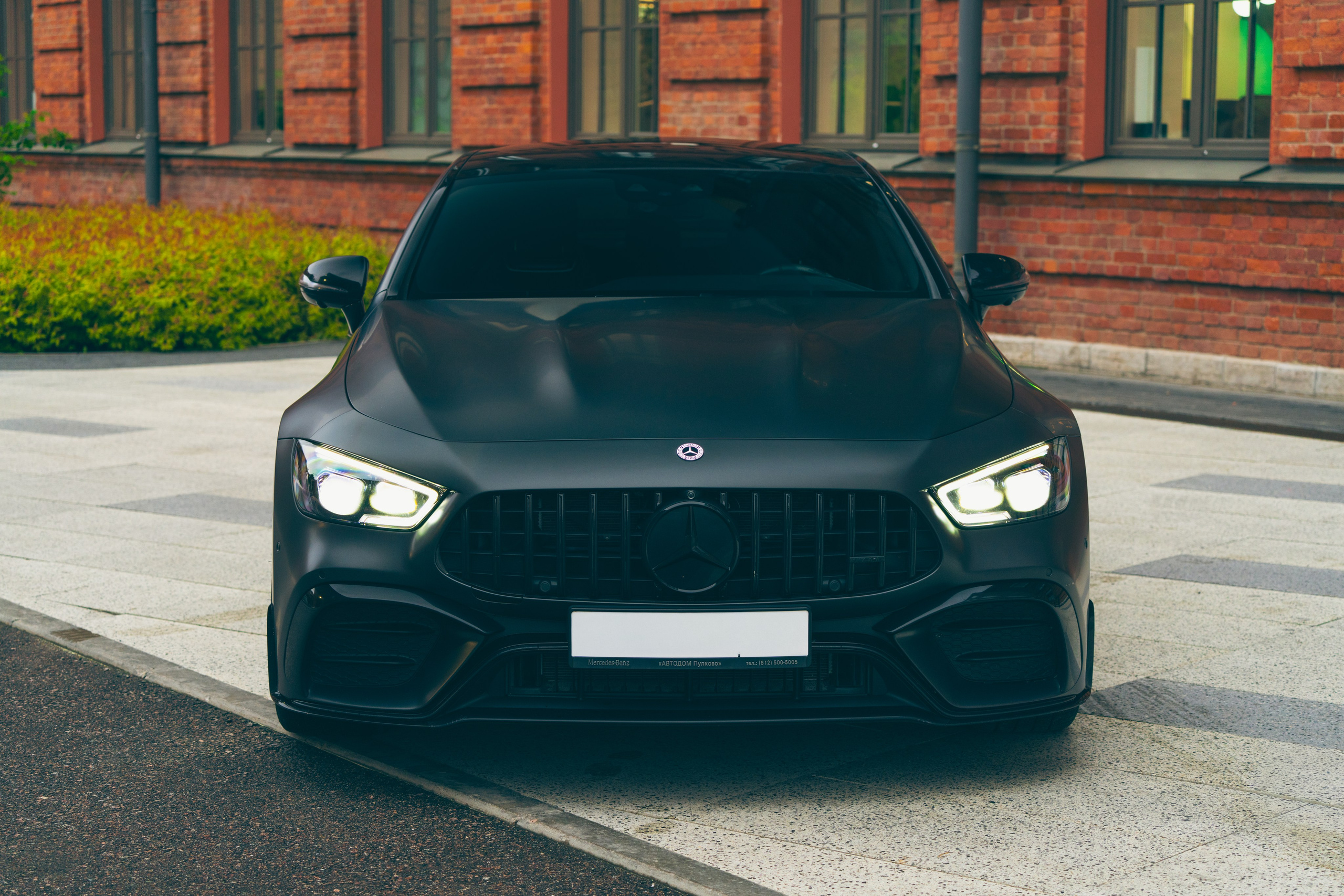 Mercedes-Benz AMG GT 53. Автомобильный фотограф в Санкт-Петербурге