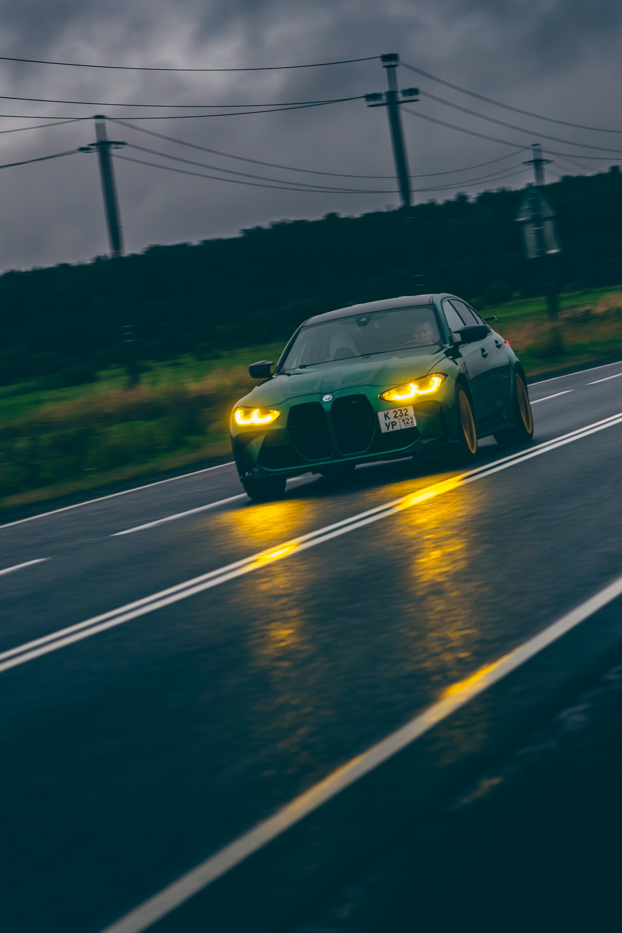 BMW M3 Competition. Автомобильный фотограф в Санкт-Петербурге