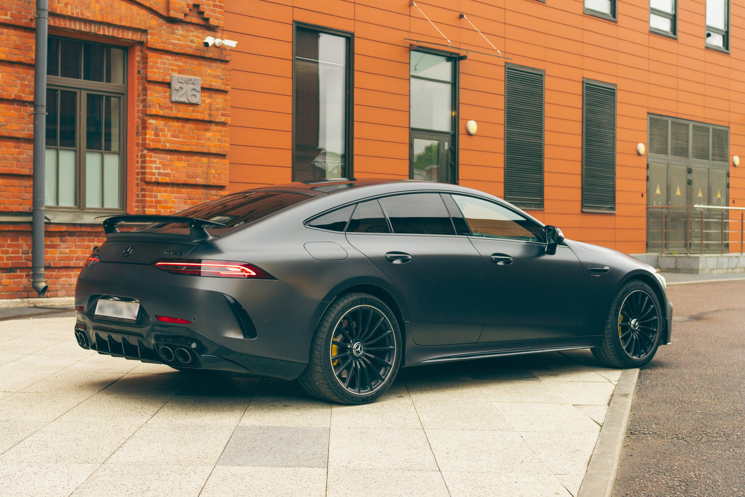 Mercedes-Benz AMG GT 53. Автомобильный фотограф в Санкт-Петербурге