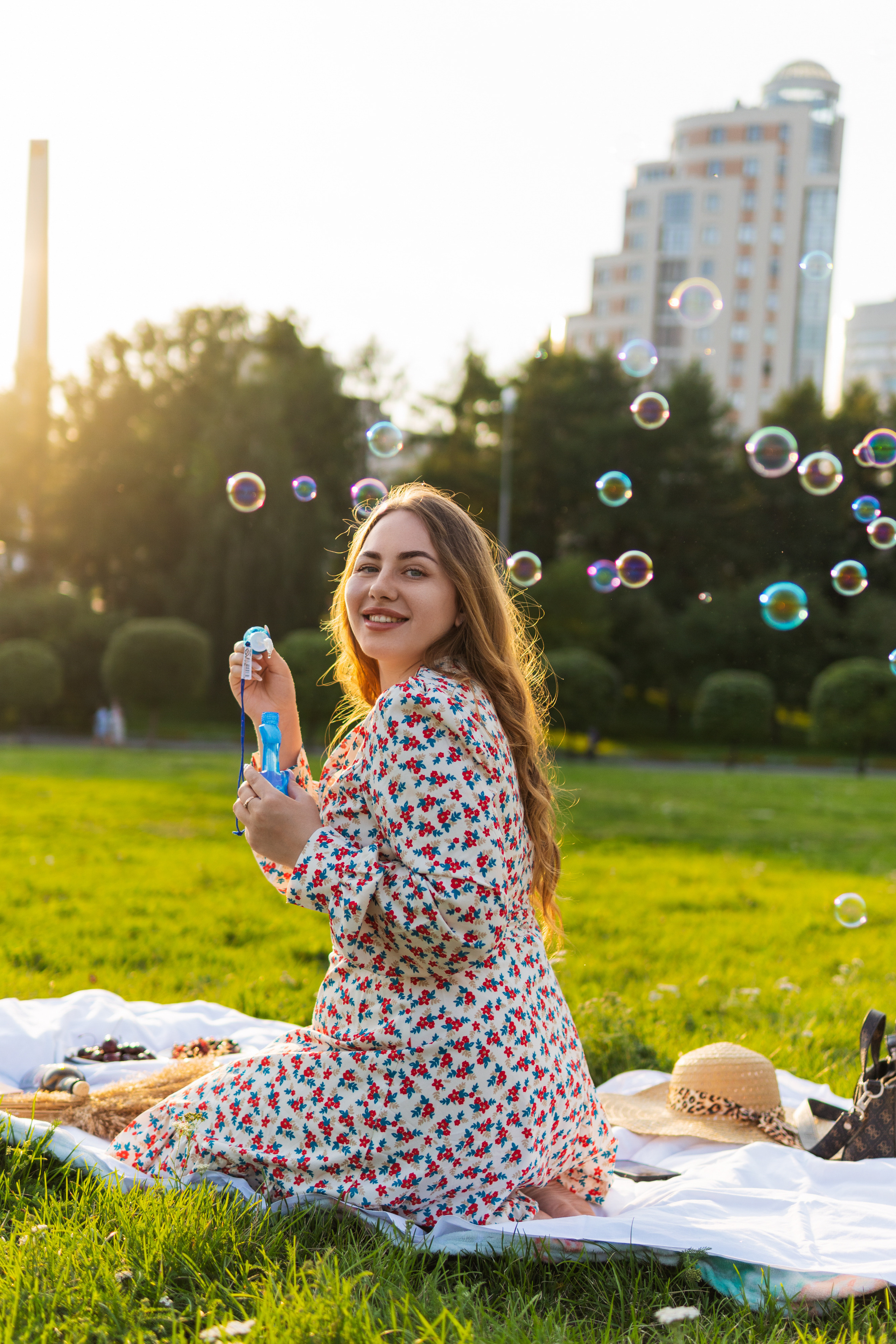Виктория на пикнике. Портретный, репортажный и свадебный фотограф в Екатеринбурге Денис Южаков