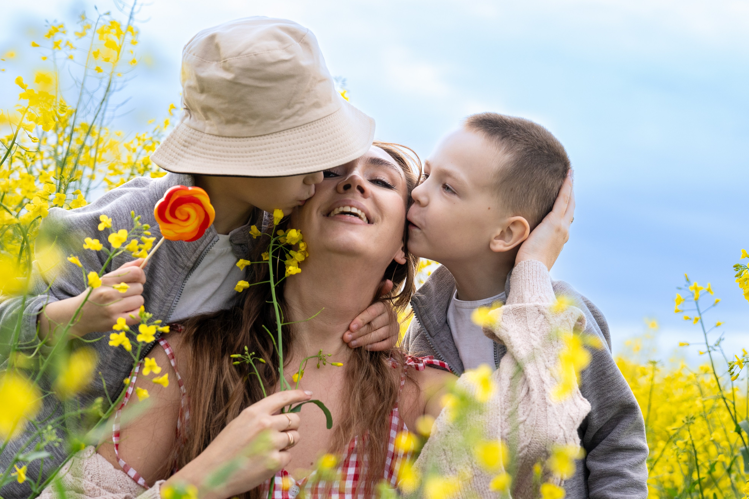 Семейная фотоистория на природе. Главная