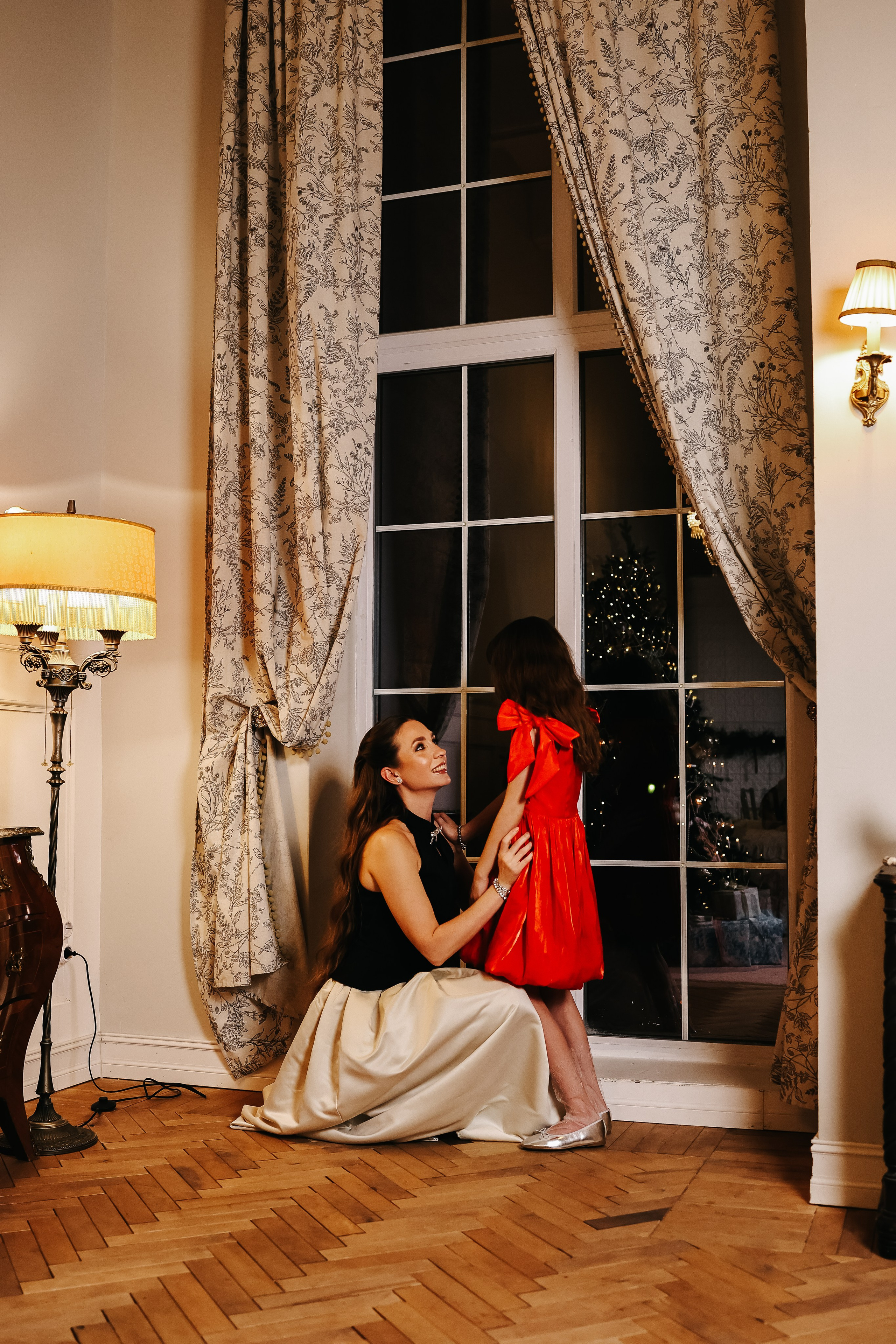 Новогодняя история Людмилы и Полины. Свадебный и семейный фотограф в Воронеже Ксения Воротникова