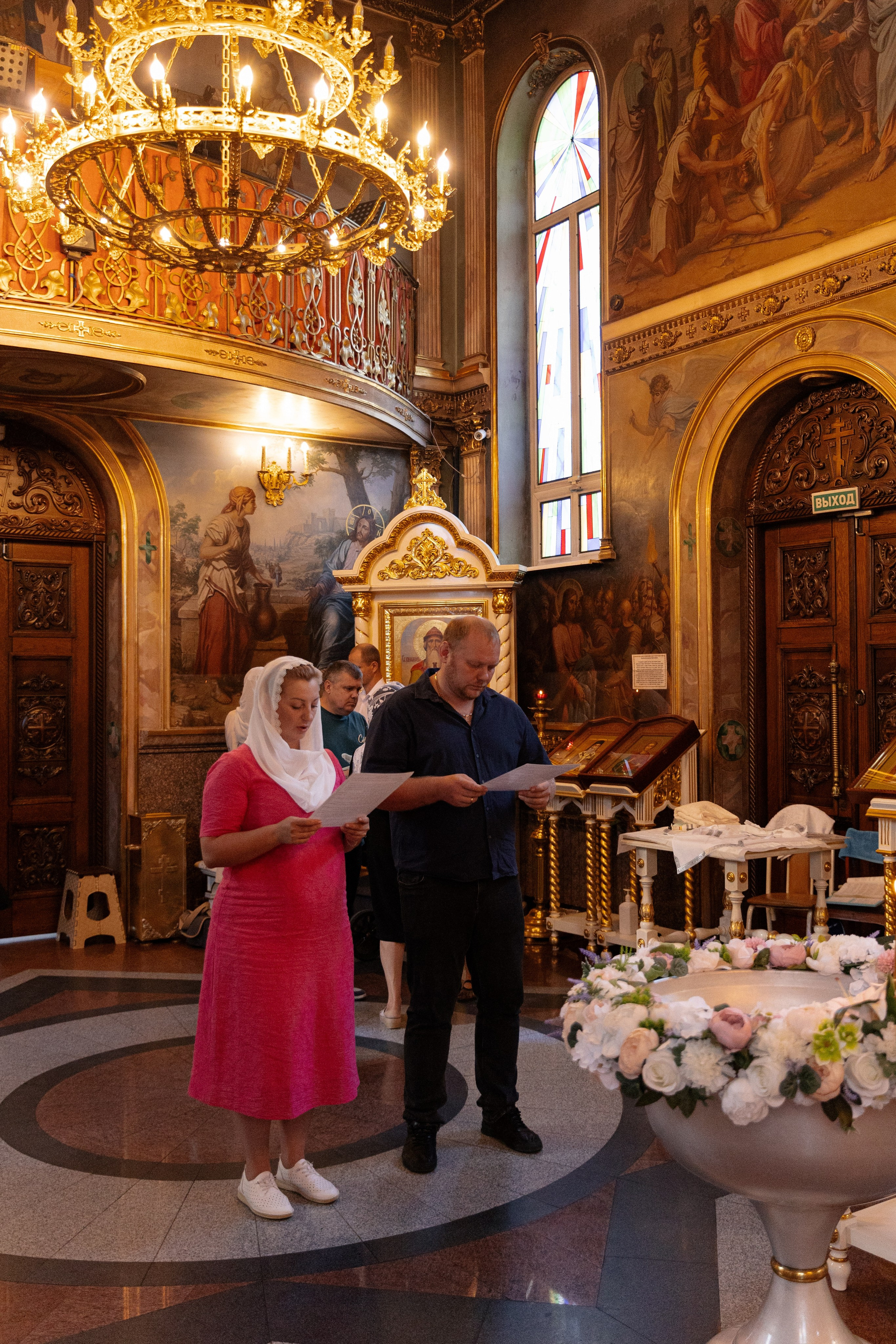 Крещение в Церкви иконы Божией Матери Целительницы. Свадебный фотограф и видеограф Краснодар, Ростов, Сочи, Новороссийск