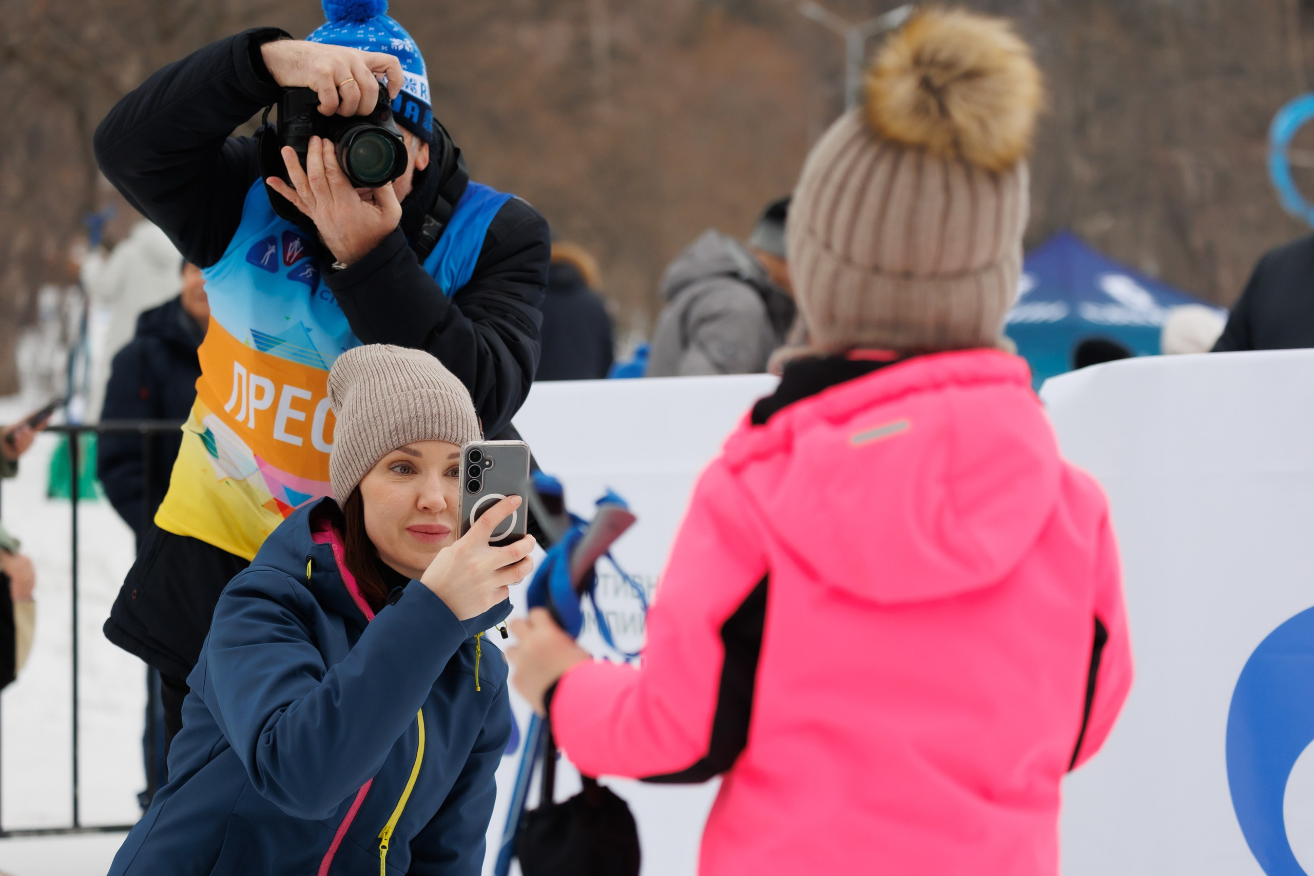 XXVII Сахалинский лыжный марафон. Фотограф Анастасия Зубкова