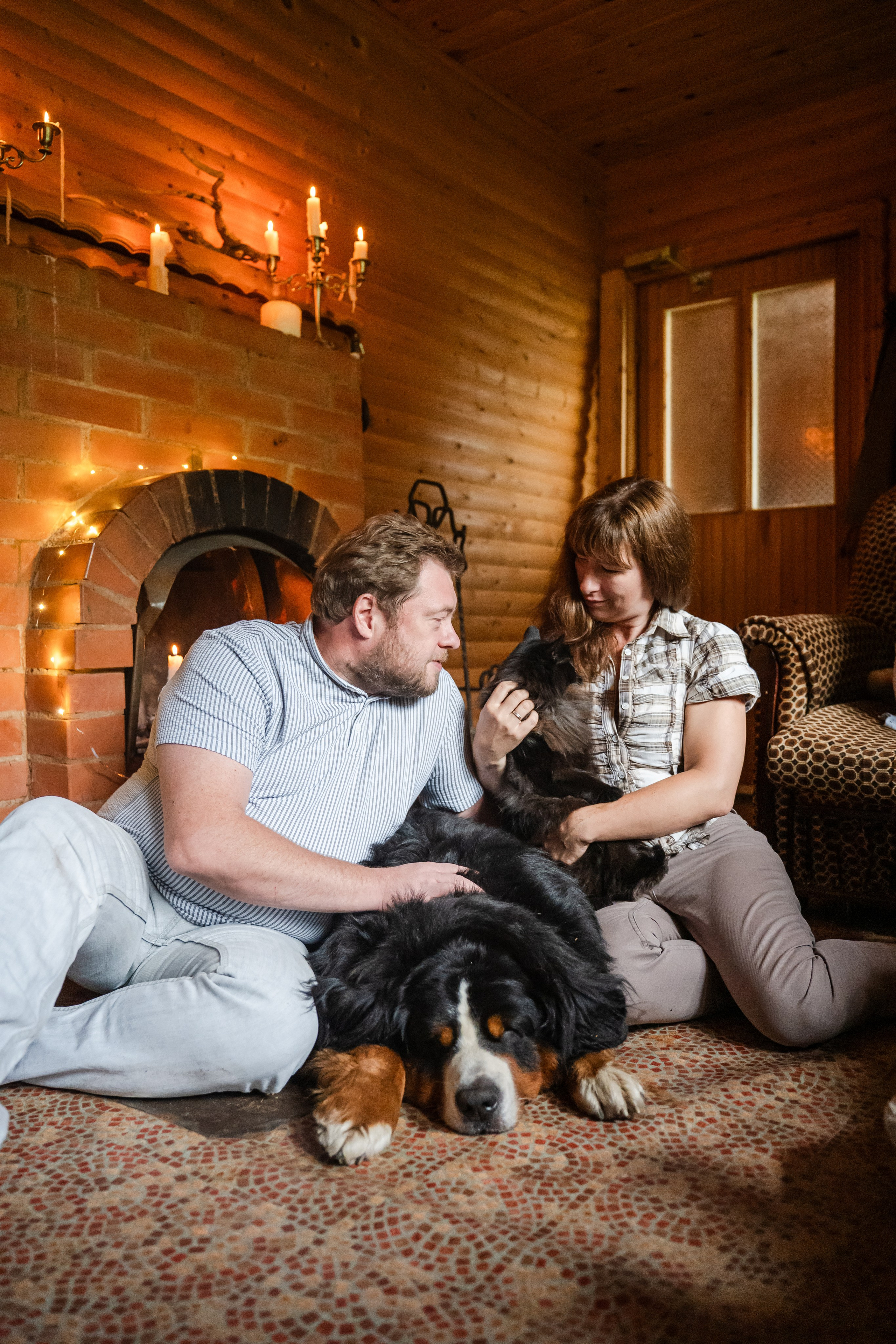 Атмосферные кадры с семьей, 