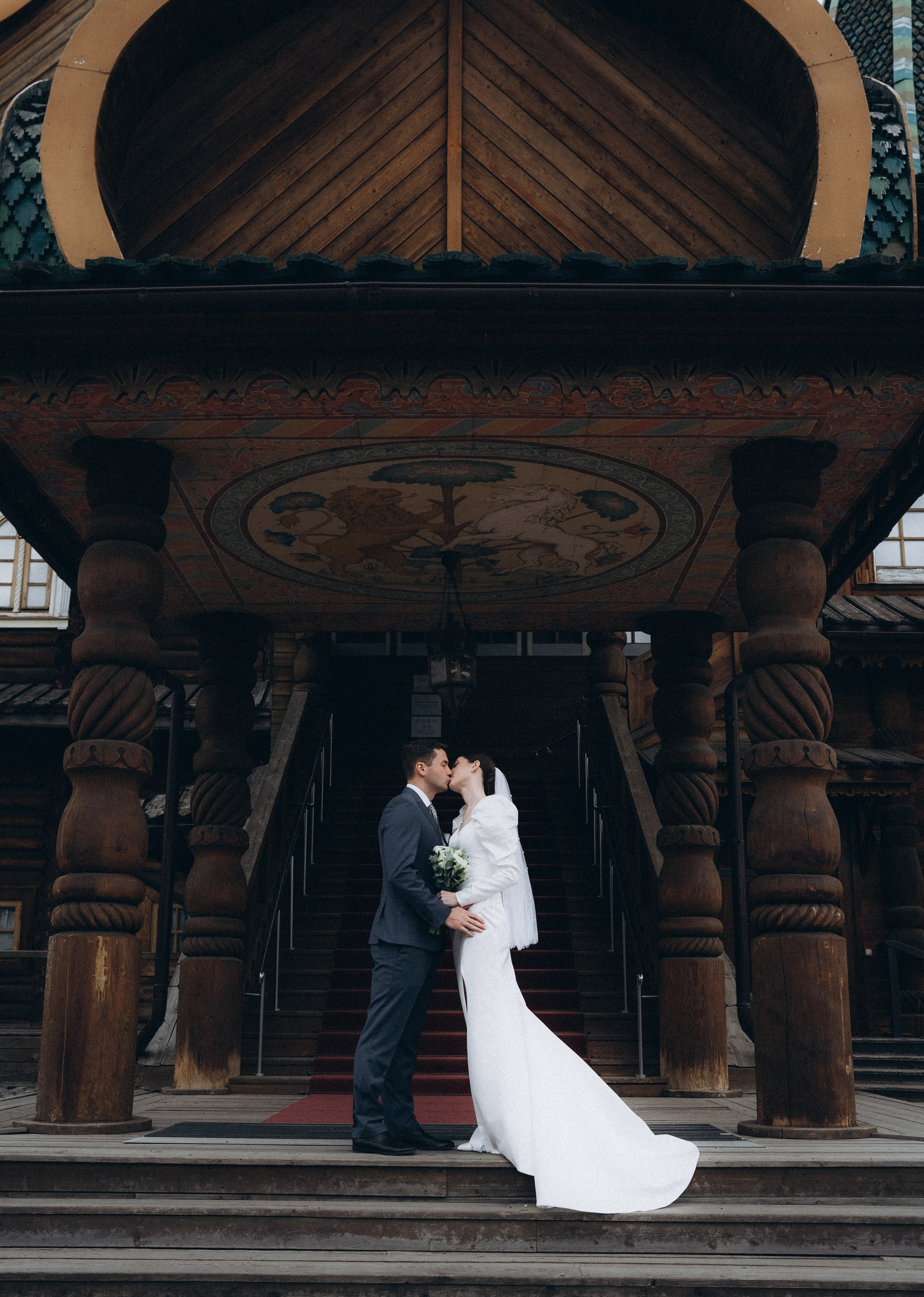 Регистрация и свадебная фотосессия в Коломенском. Портфолио