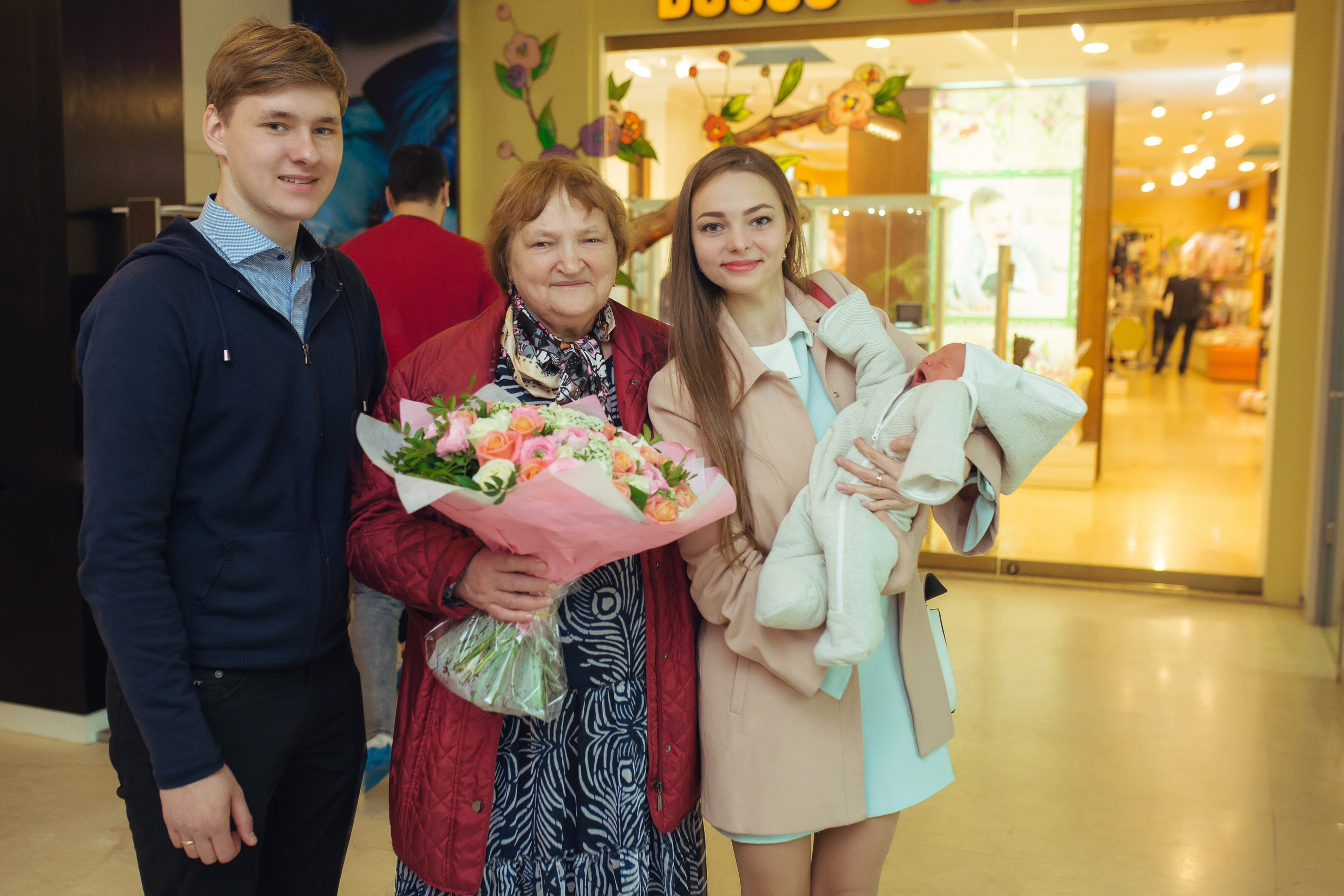Выписка Александра. Фотограф на Крещение, семейный фотограф в Москве