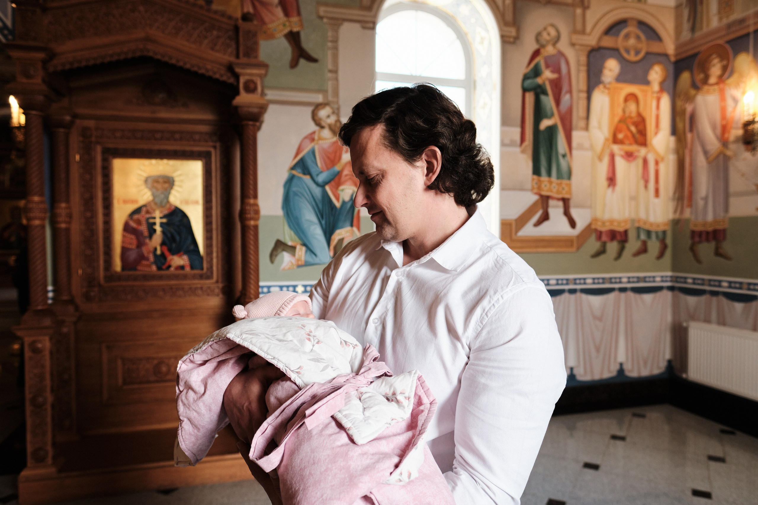 Крещение маленькой малышки. Фотограф в Анапе и Краснодаре Тина