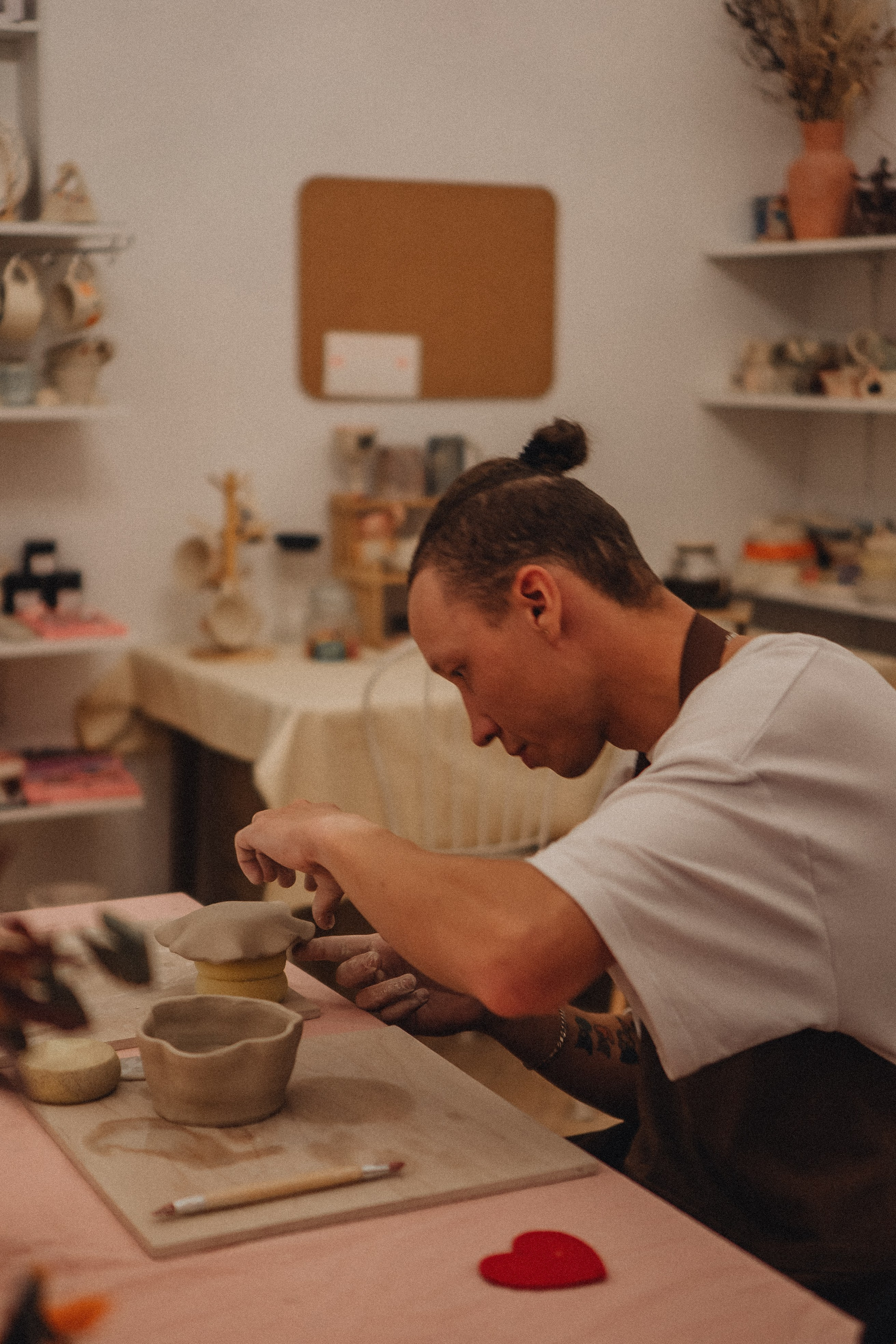 СВИДАНИЕ В ГОНЧАРНОЙ МАСТЕРСКОЙ. Профессиональный фотограф, Санкт-Петербург — Виктория Богомолова