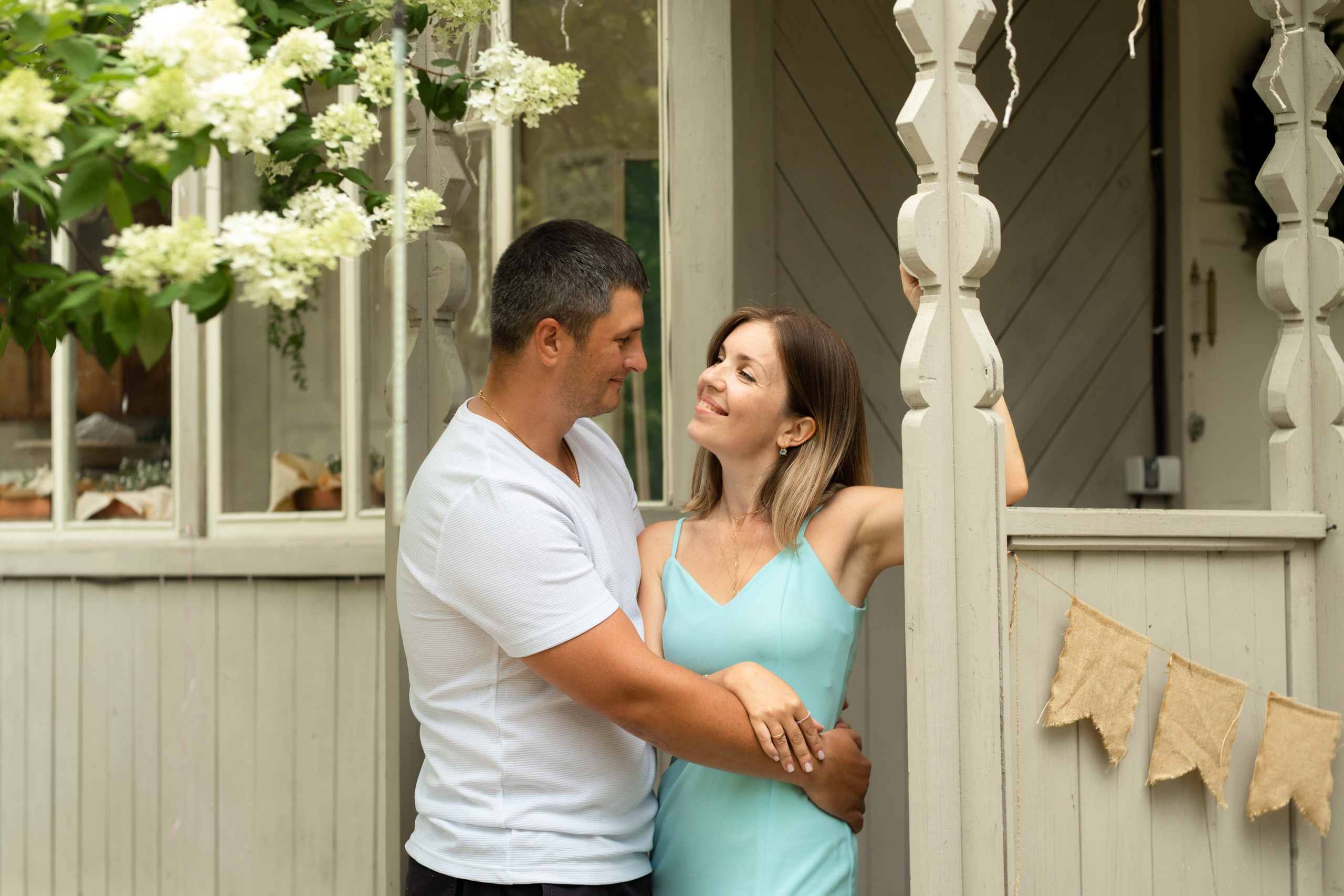 Семейная фотосессия на даче в Купавне. Фотограф в Железнодорожном и Балашихе