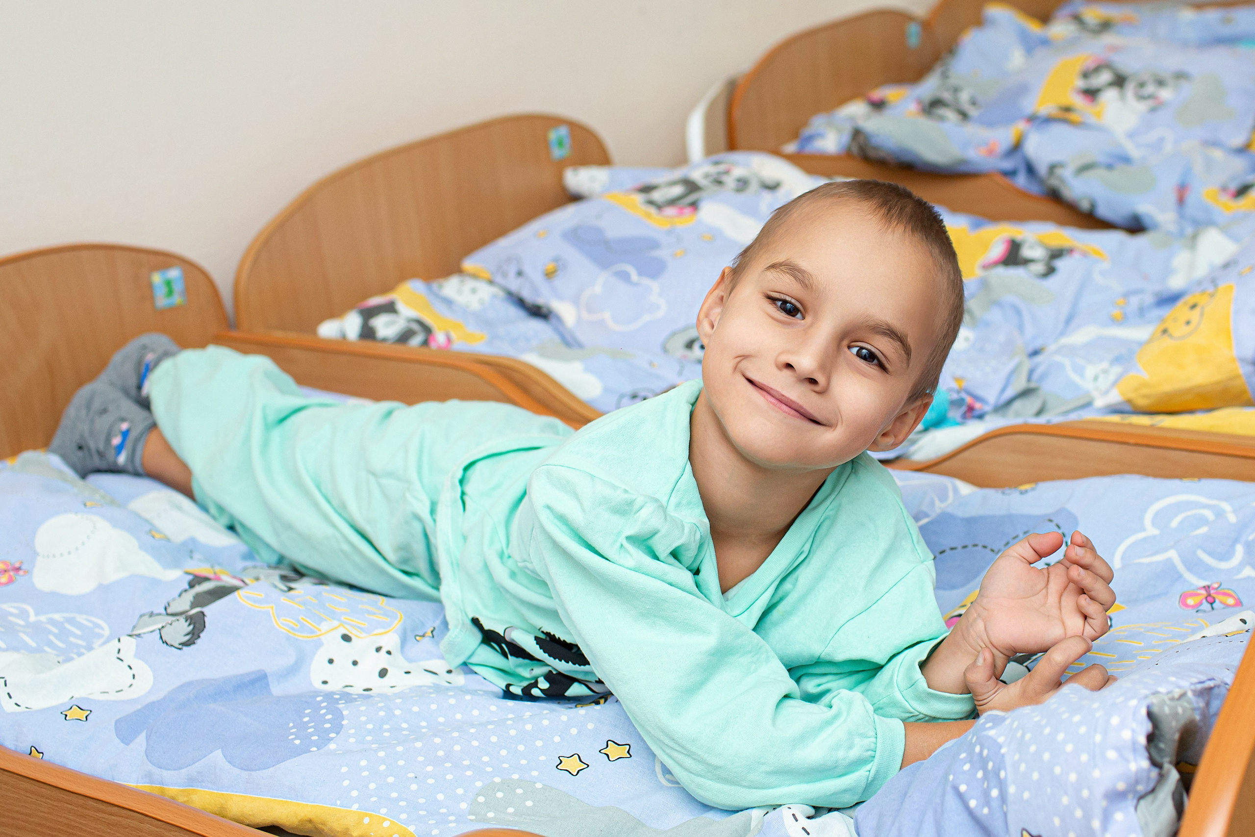 Спальня в детском саду. Свадебный, семейный, детский фотограф в Санкт-Петербурге