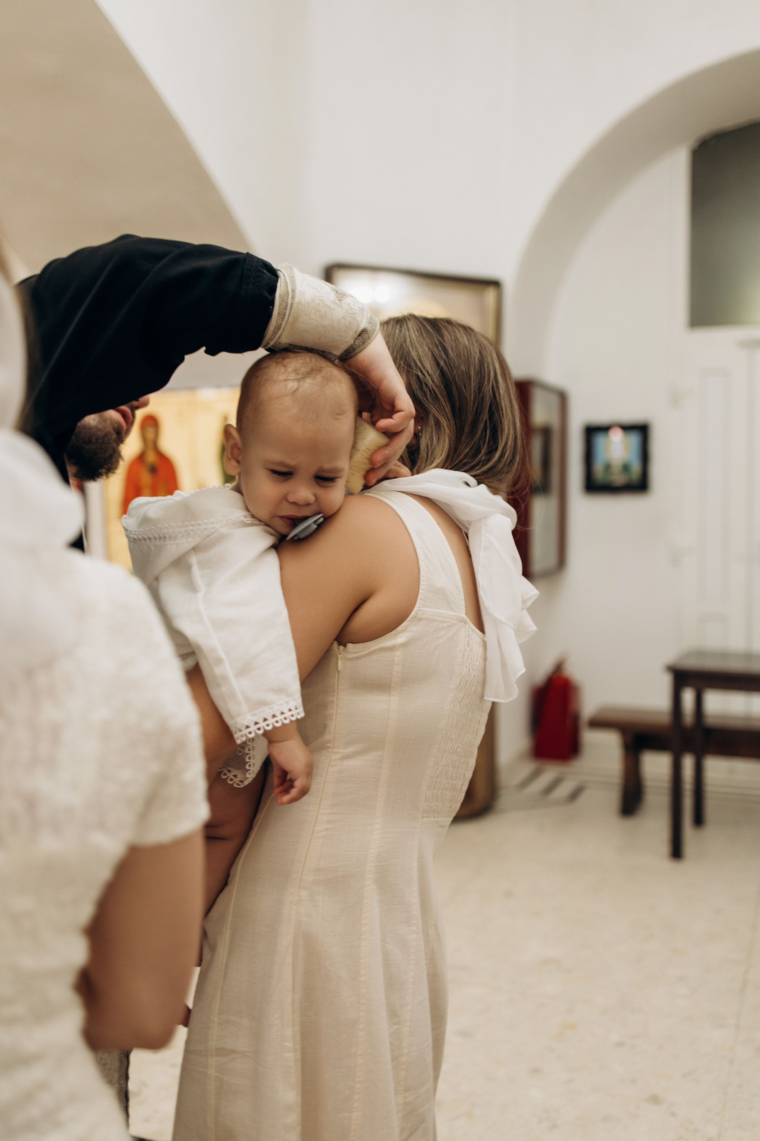 Крещение Радмира. Самый теплый фотограф в Краснодаре Рябоконь Ксения