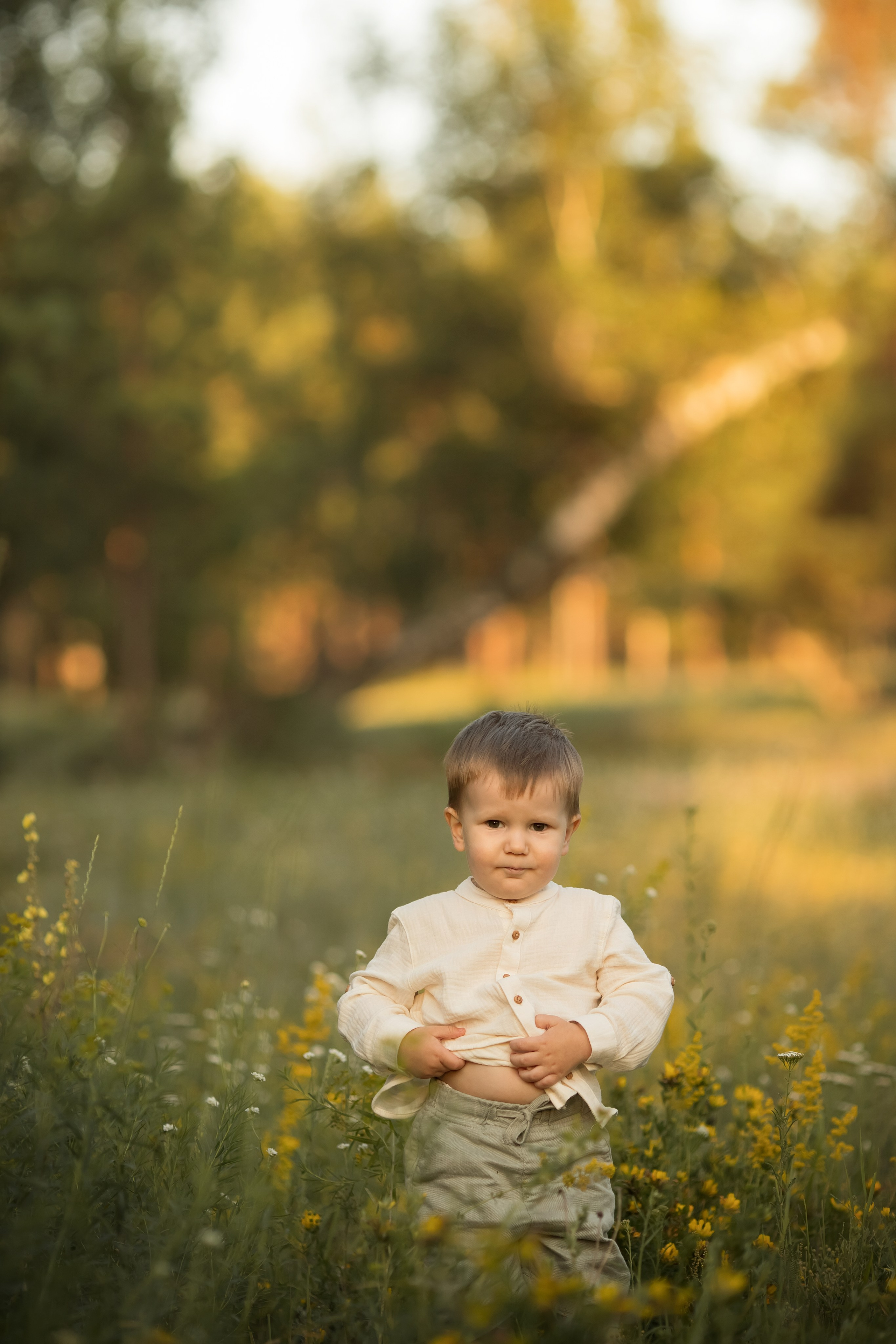 Солнечный лес. Семейный и детский фотограф в Саратове Полина Коткина