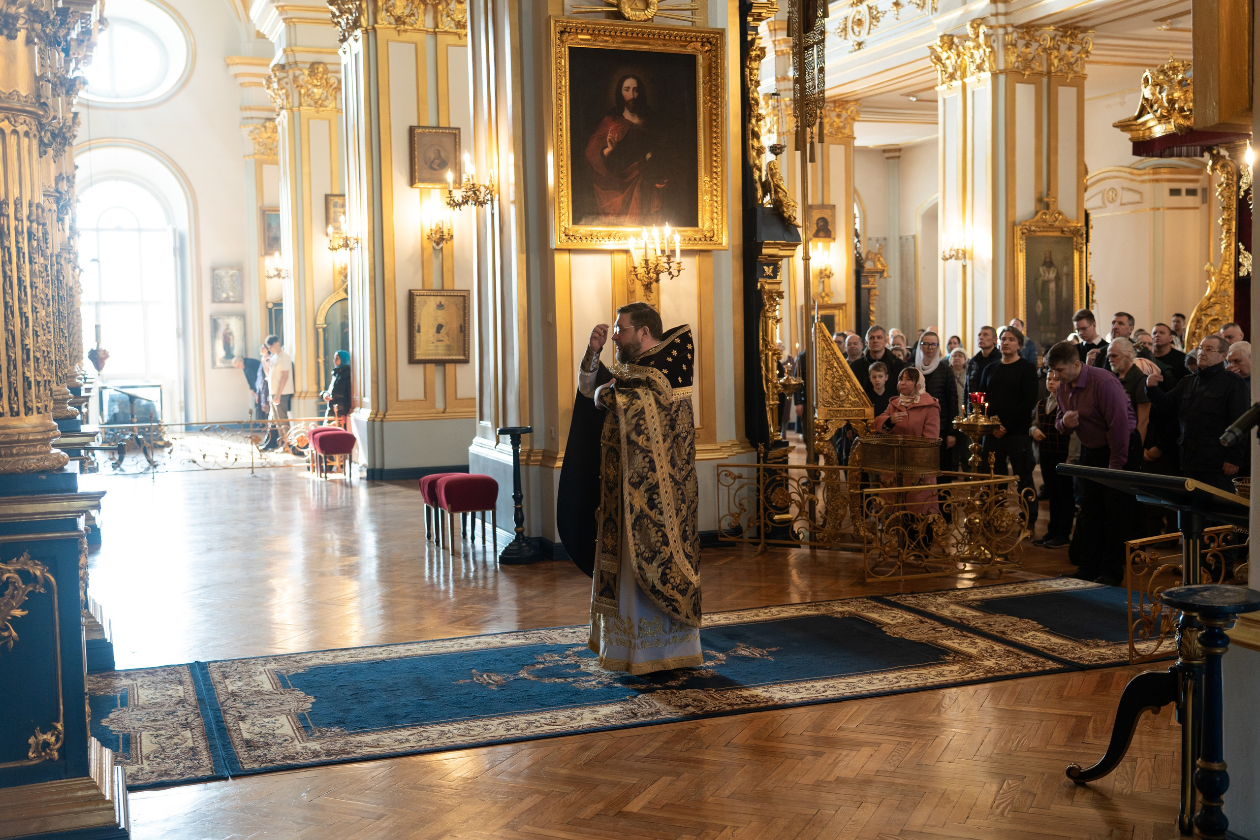 Неделя 5-я Великого поста, прп. Марии Египетской. Прп. Алексия, человека Божия. НИКОЛО-БОГОЯВЛЕНСКИЙ МОРСКОЙ СОБОР