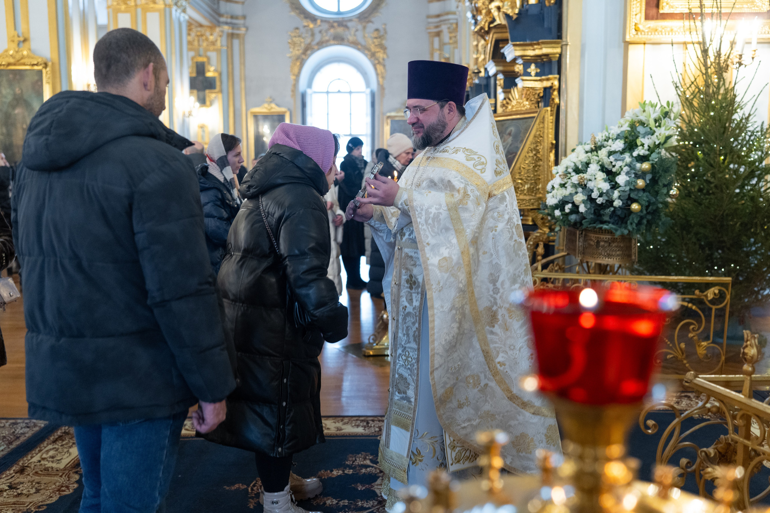 Неделя 31-я по Пятидесятнице, по Рождестве Христовом. Попразднство Рождества Христова. Правв. Иосифа Обручника, Давида царя и Иакова. НИКОЛО-БОГОЯВЛЕНСКИЙ МОРСКОЙ СОБОР