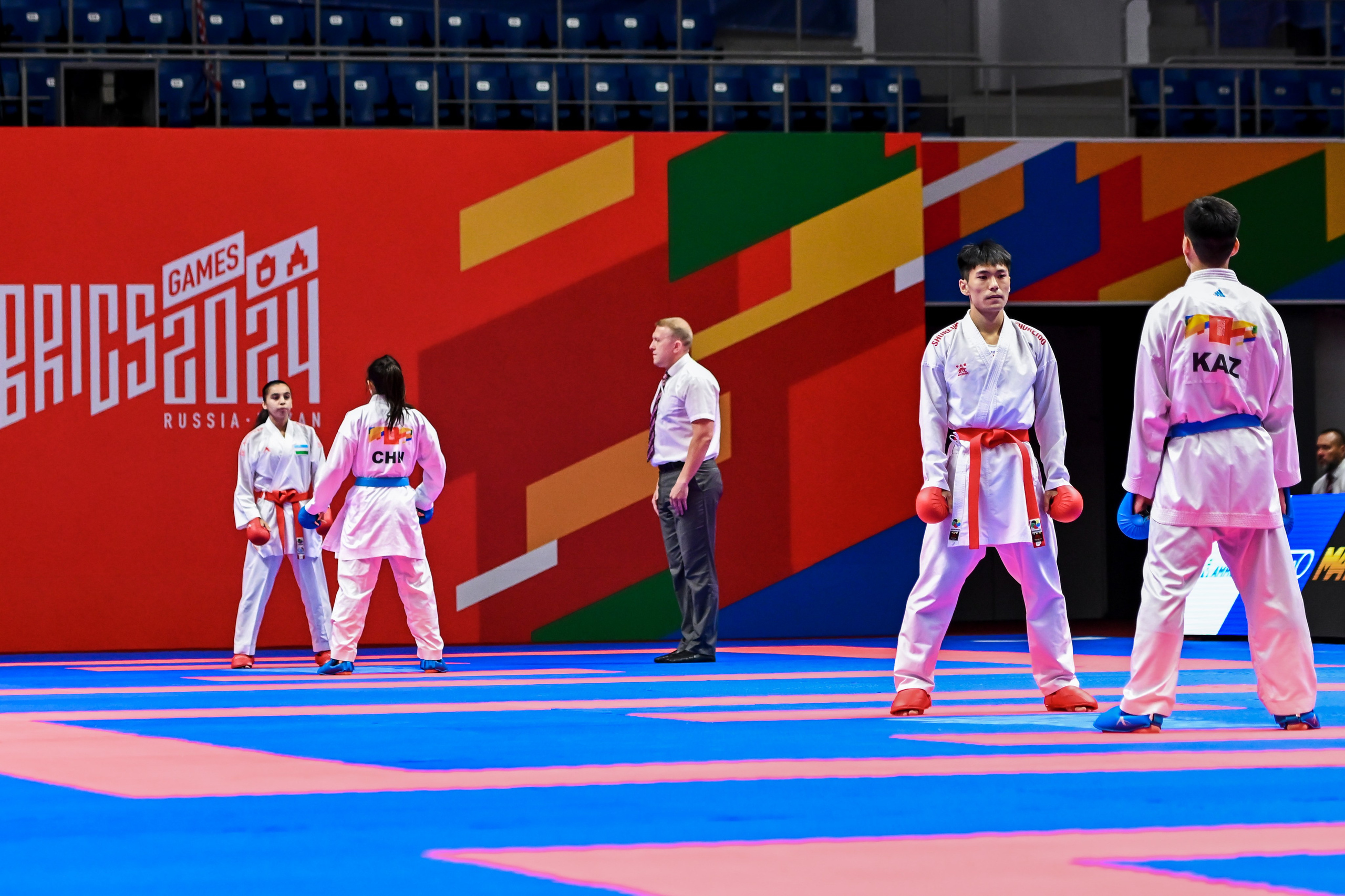 Каратэ «Спортивные игры стран БРИКС». Спортивный и репортажный фотограф в Казани Вячеслав Сатонин