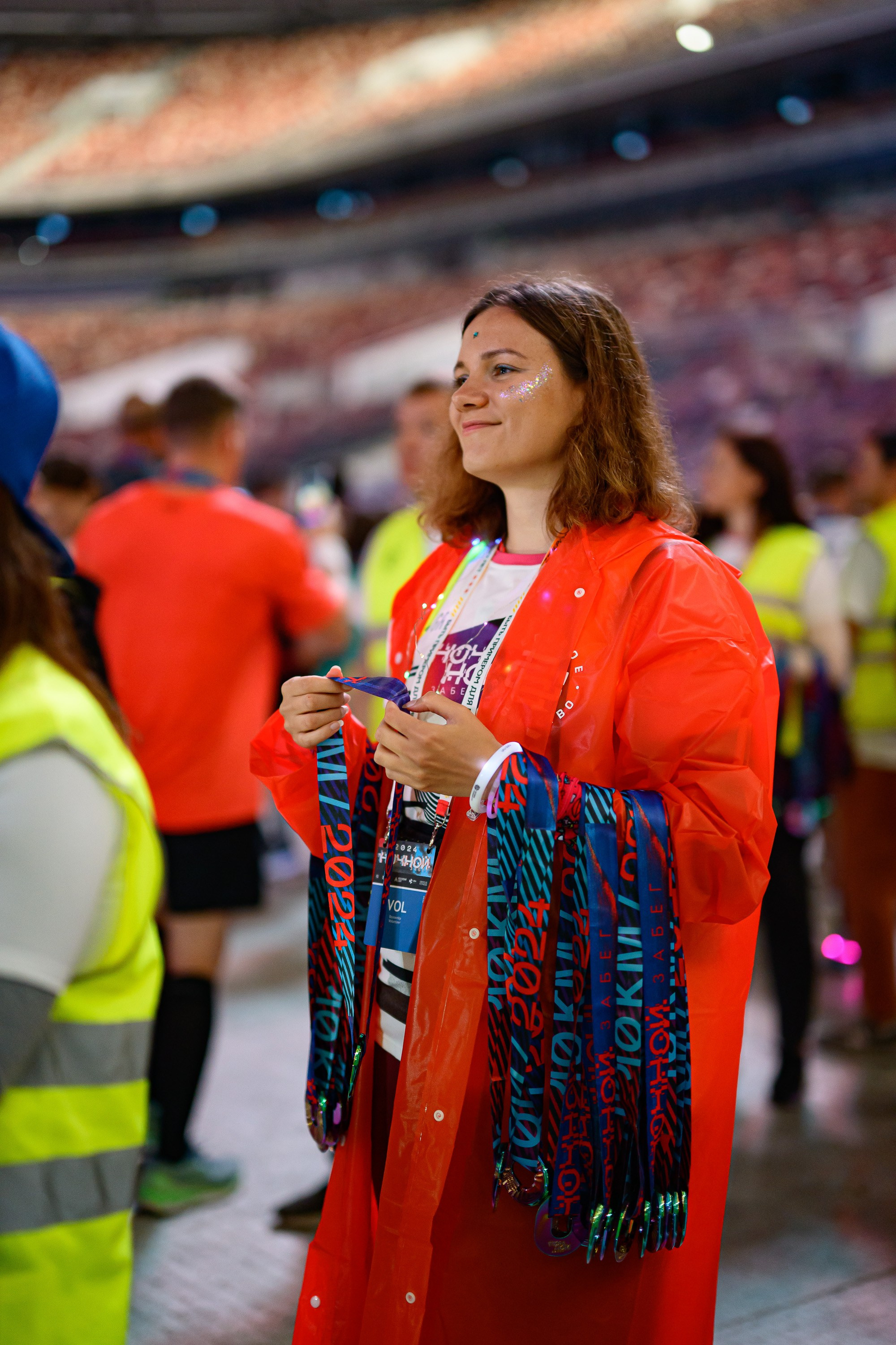 Ночной забег 2024. Репортажный фотограф Сергей Квартальнов