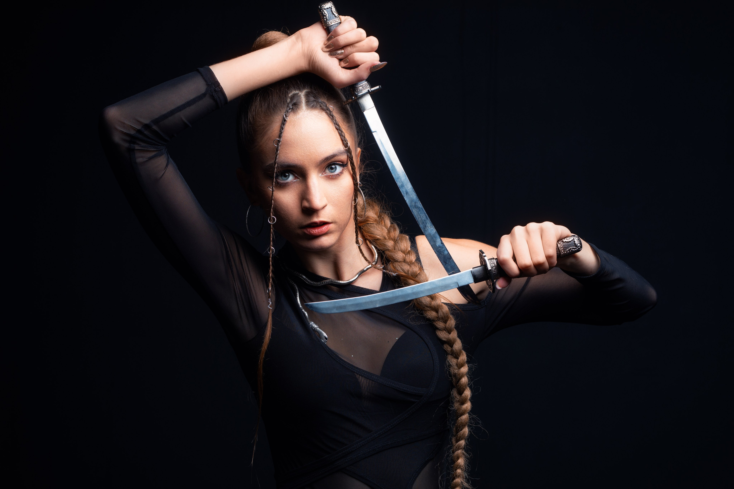 Фотосет с Дианой в студии на циклораме в формате для «себя»