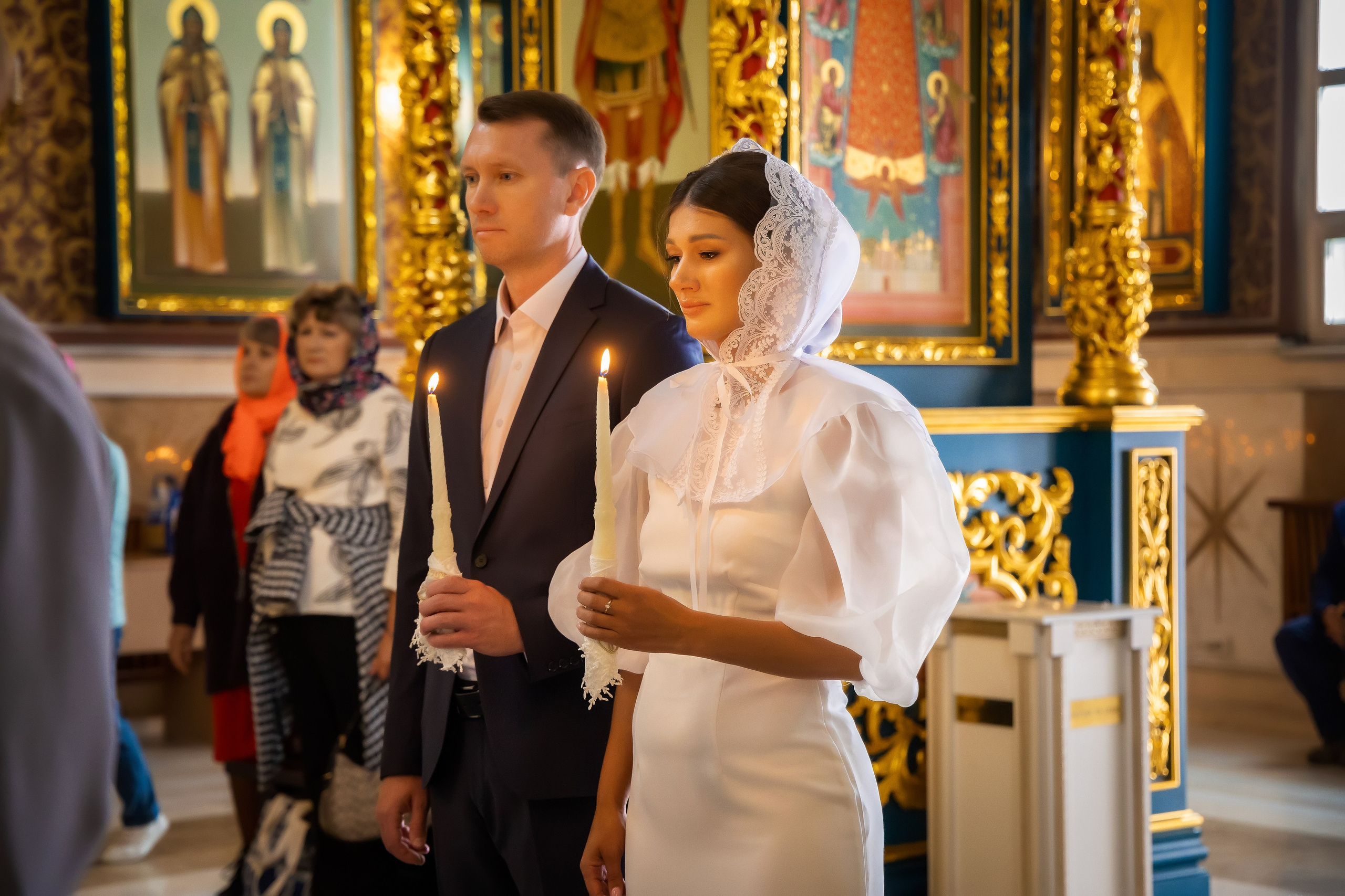 В Храме. Семейный и Свадебный фотограф в Астане Александр Астапов