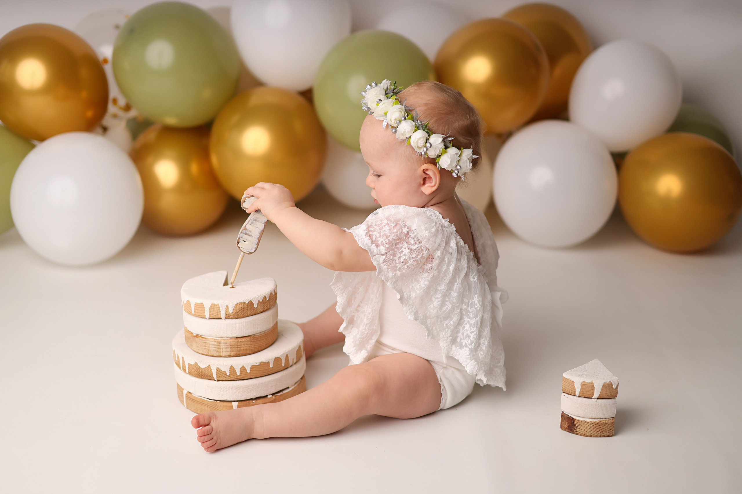 Алисе 1 годик. Фотограф новорожденных Москва. Ньюборн фотограф Москва