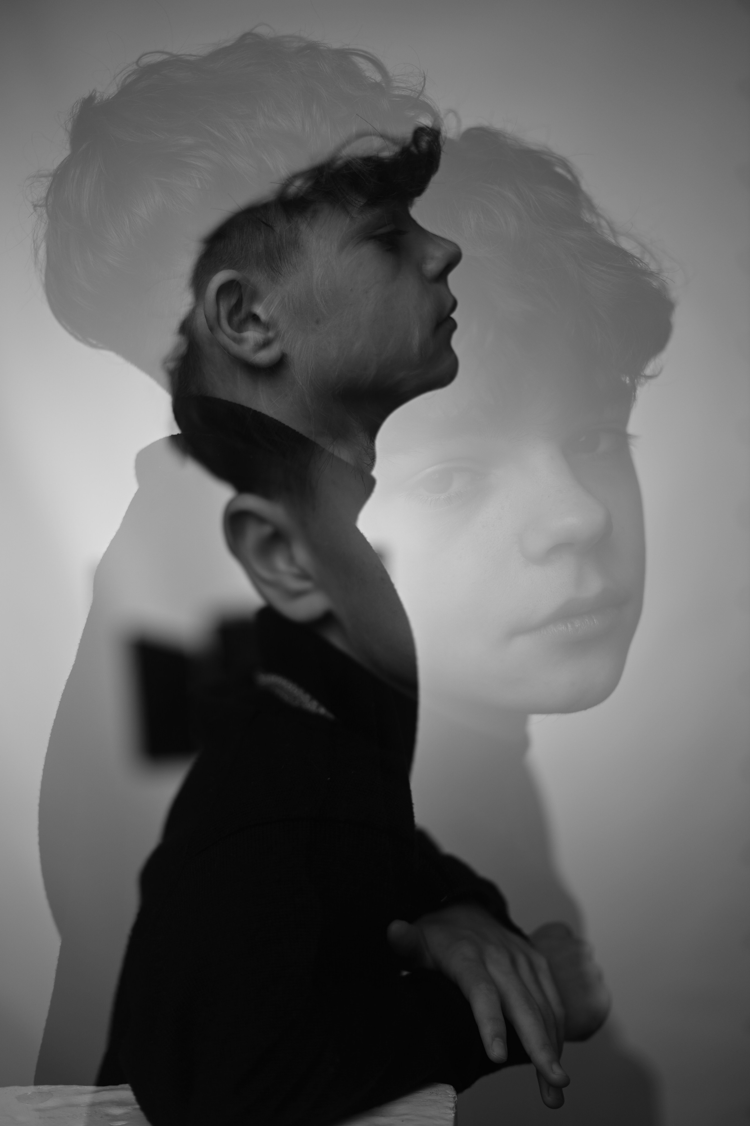 Портреты Black&White. Школьный фотограф Надежда Шамрай, креативные альбомы