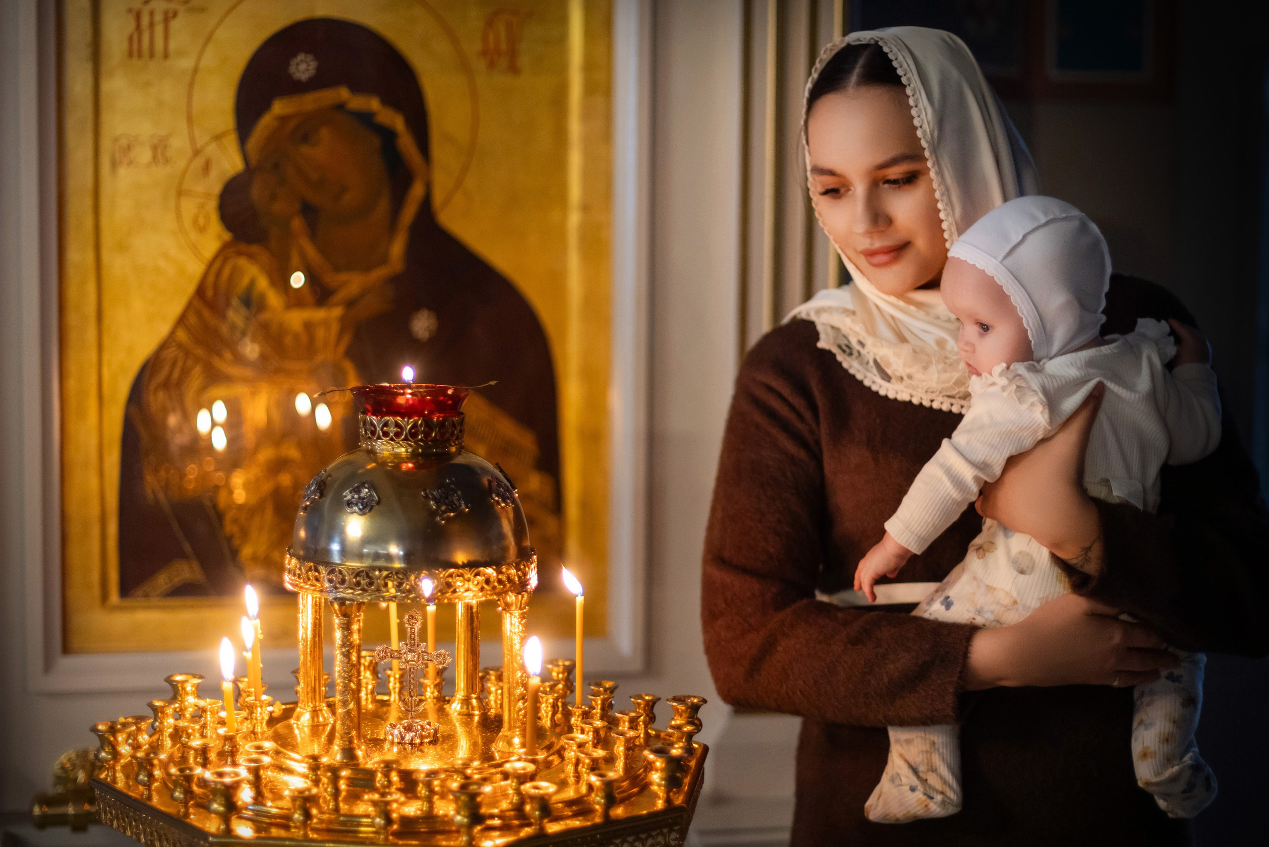 Фотосъемка церемонии крещения