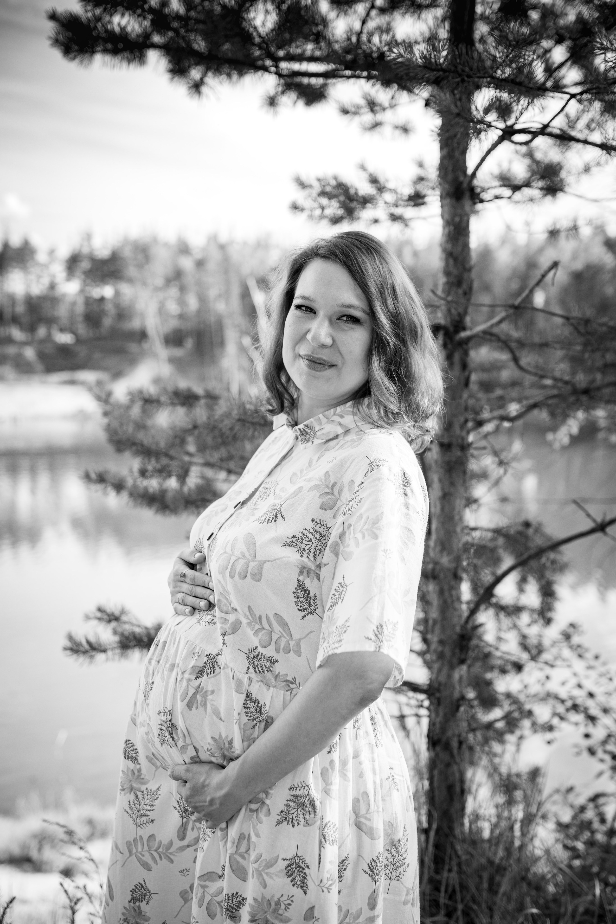 Фотосессия беременности на карьере. Фотограф в Железнодорожном и Балашихе