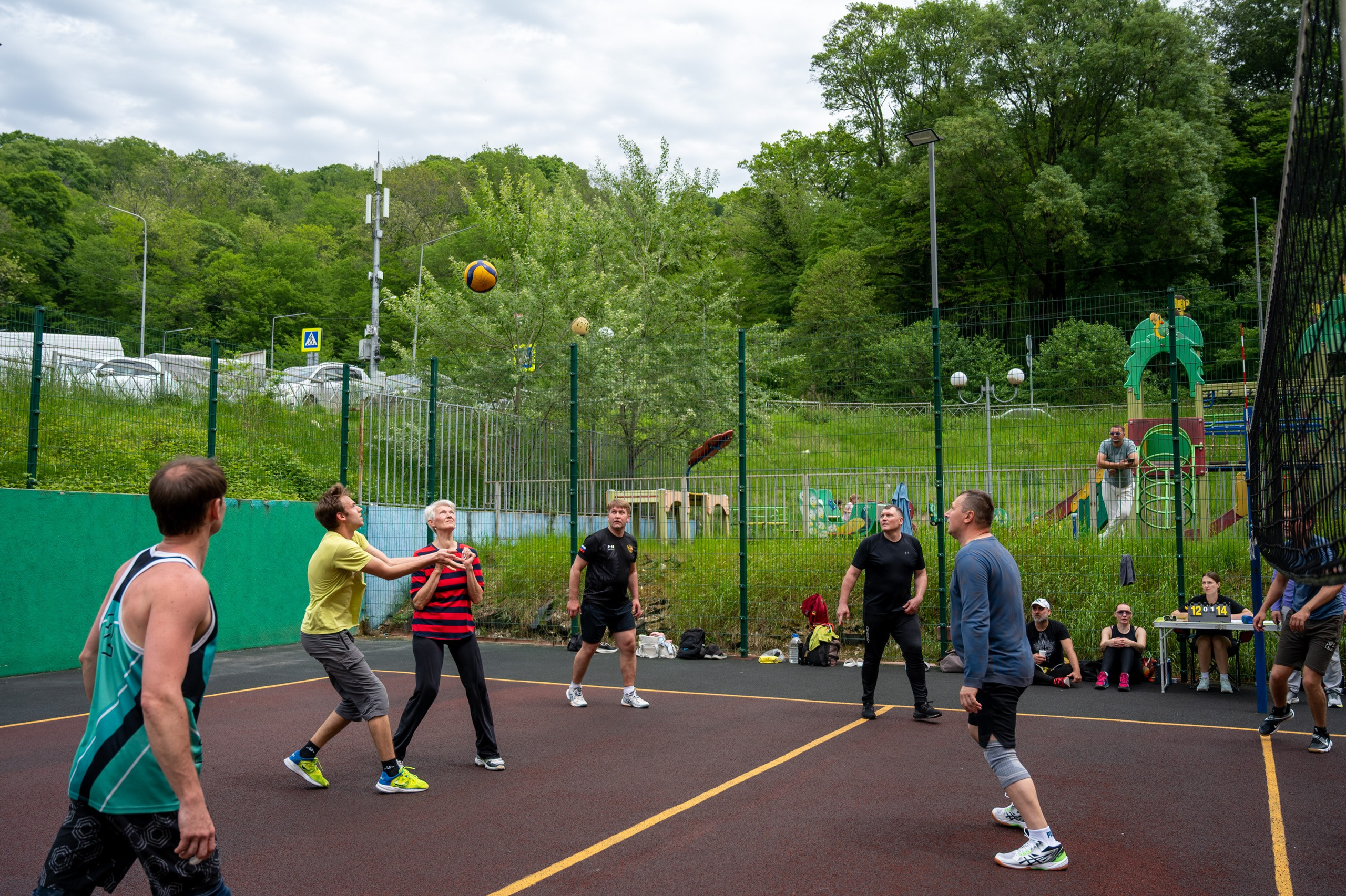 Турнир по Волейболу. Фотографирую счастливых людей в Сочи