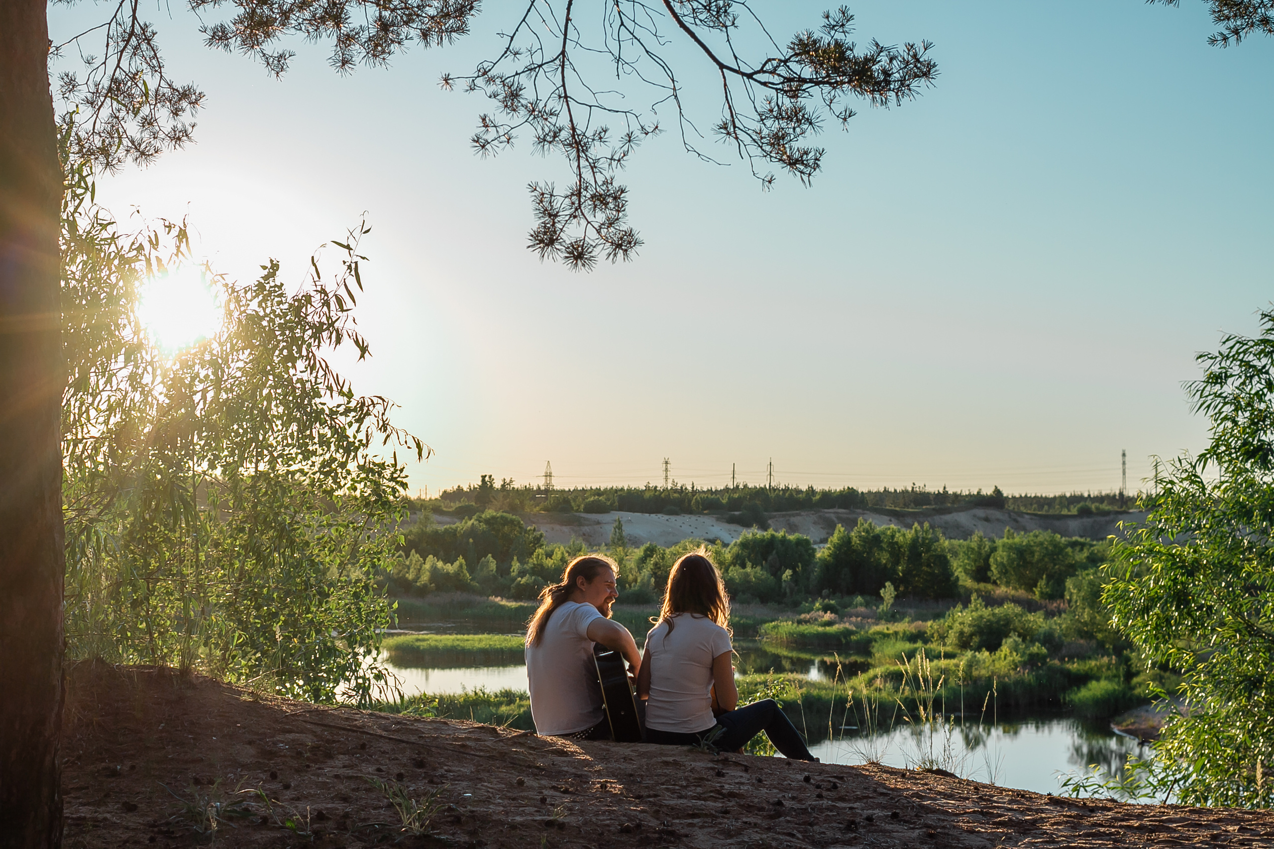 Прогулка Аси и Димы. Фотографиня Мария Дикова