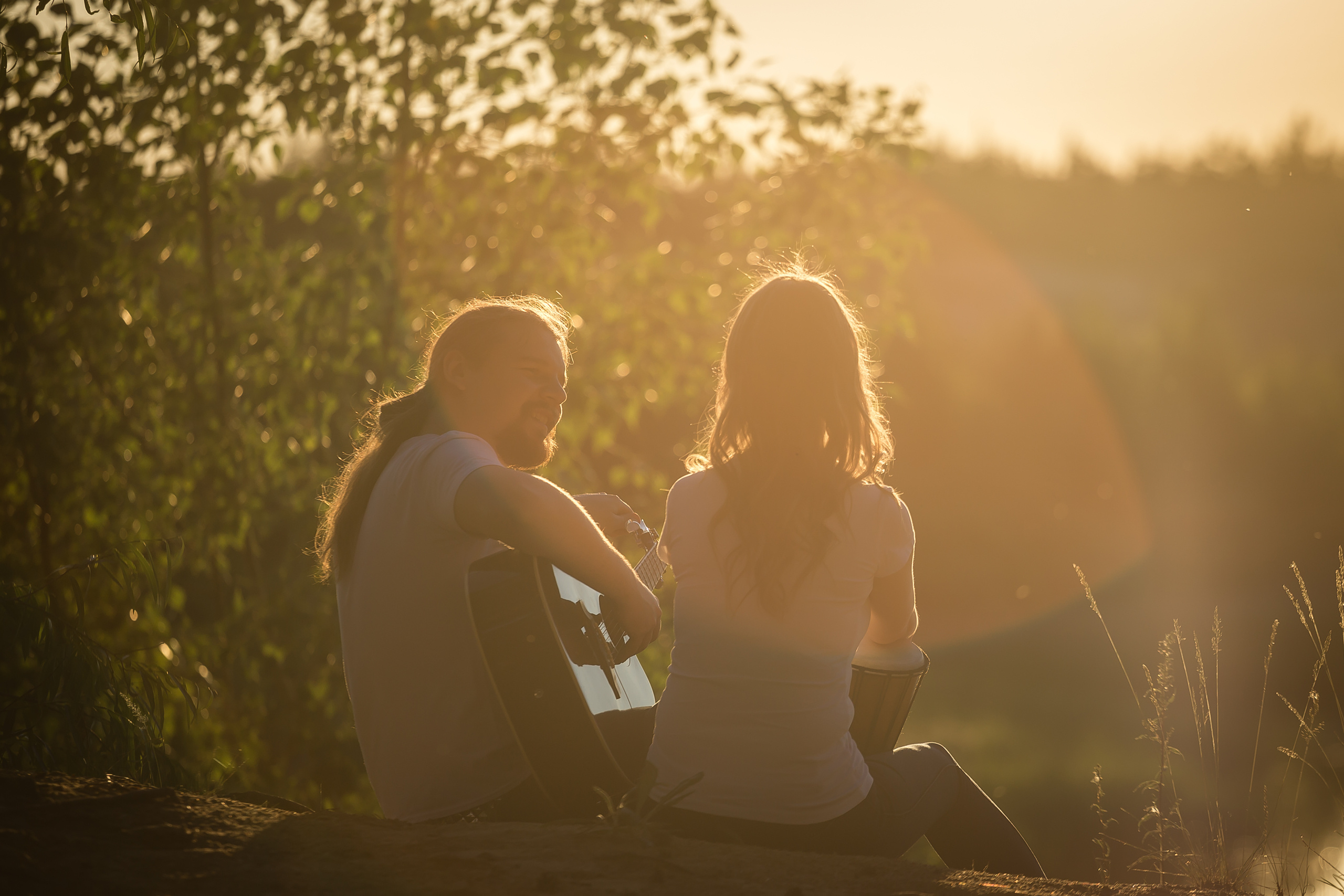Прогулка Аси и Димы. Фотографиня Мария Дикова