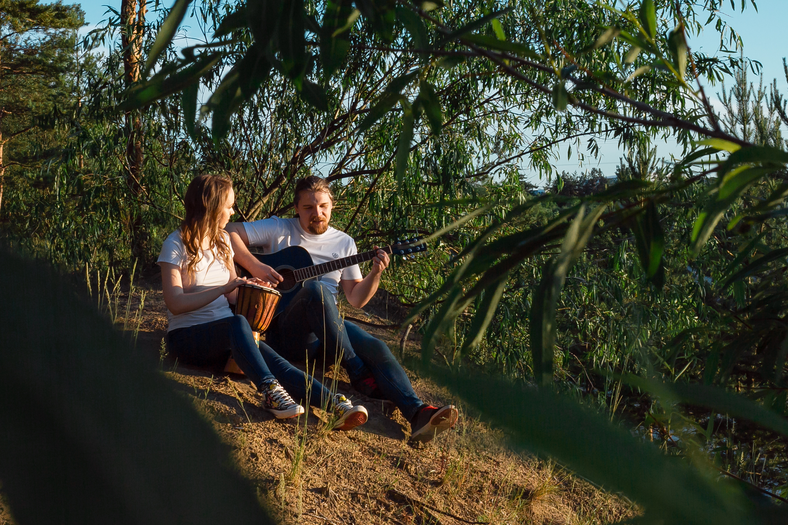 Прогулка Аси и Димы. Фотографиня Мария Дикова
